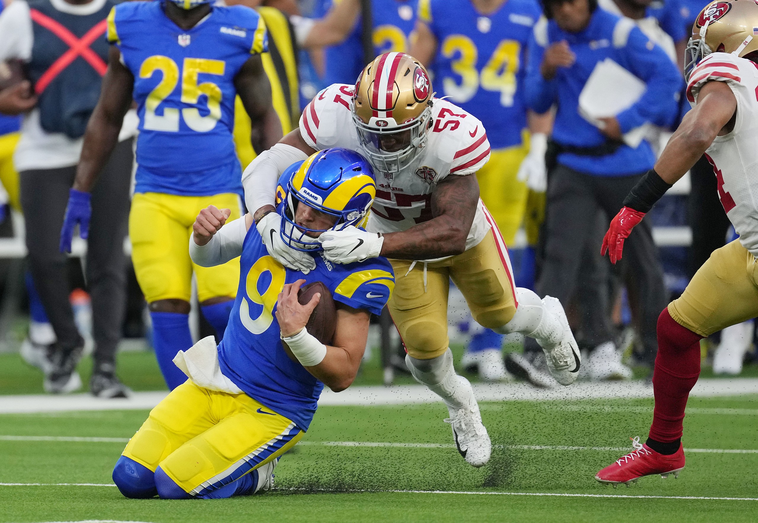 NFL: NFC Championship-San Francisco 49ers at Los Angeles Rams