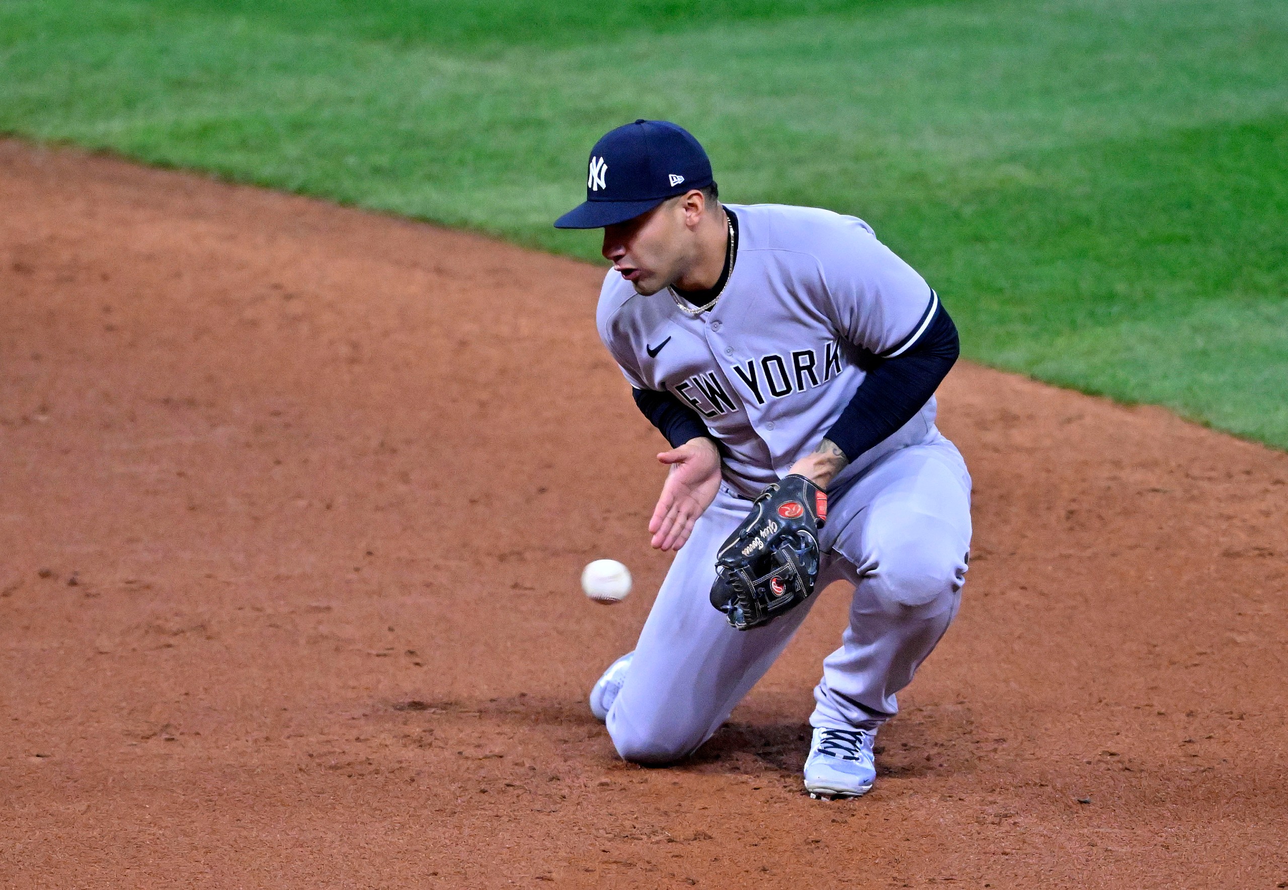 MLB: New York Yankees at Cleveland Guardians