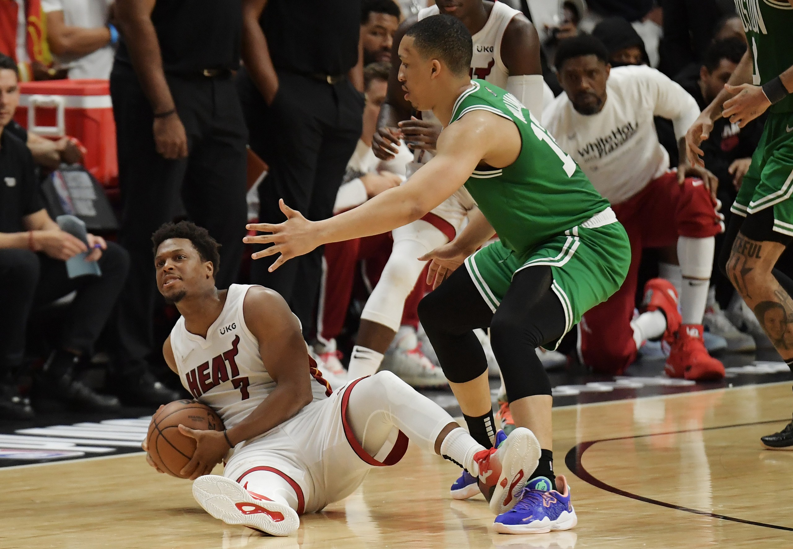 NBA: Playoffs-Boston Celtics at Miami Heat