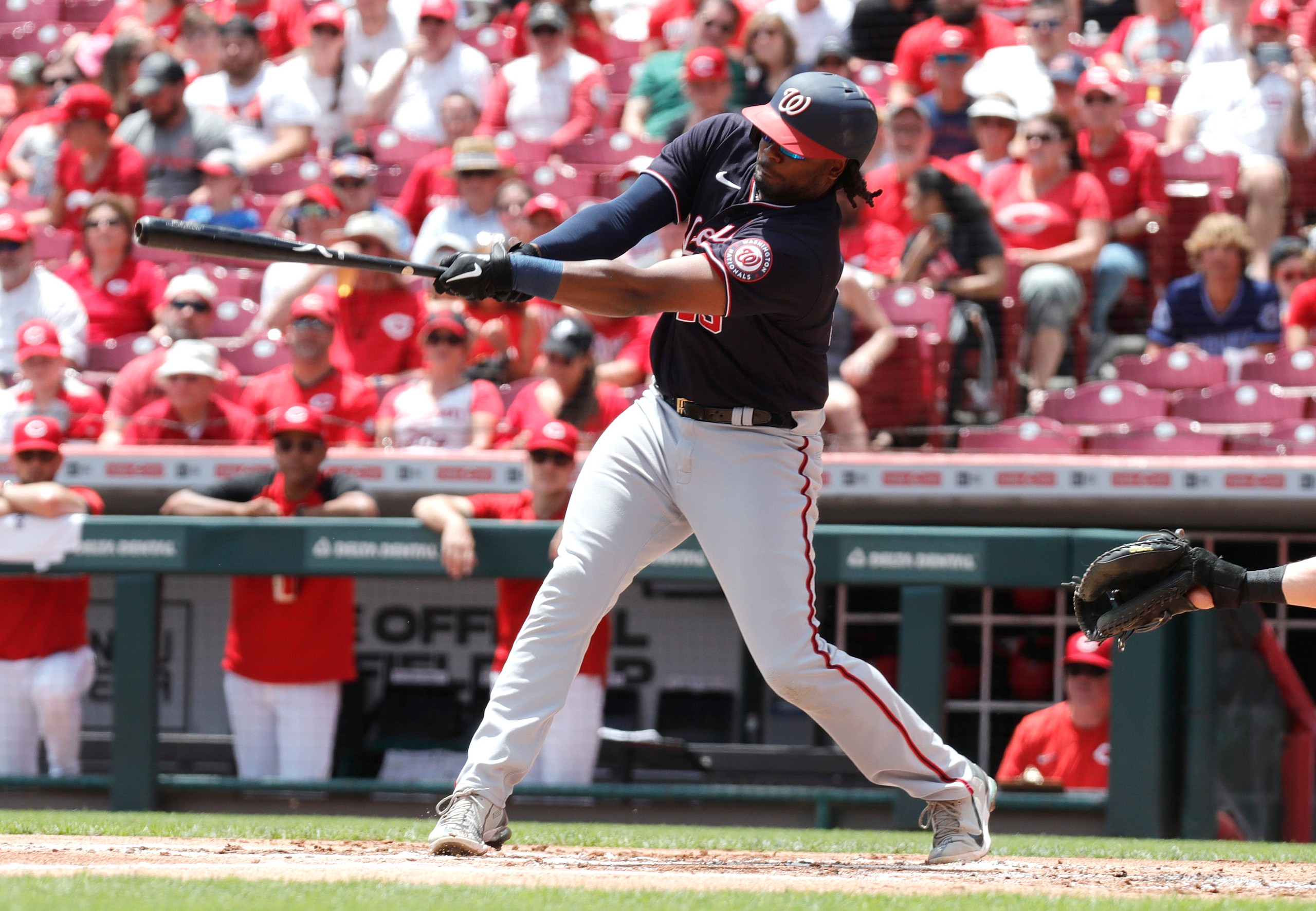 MLB: Washington Nationals at Cincinnati Reds