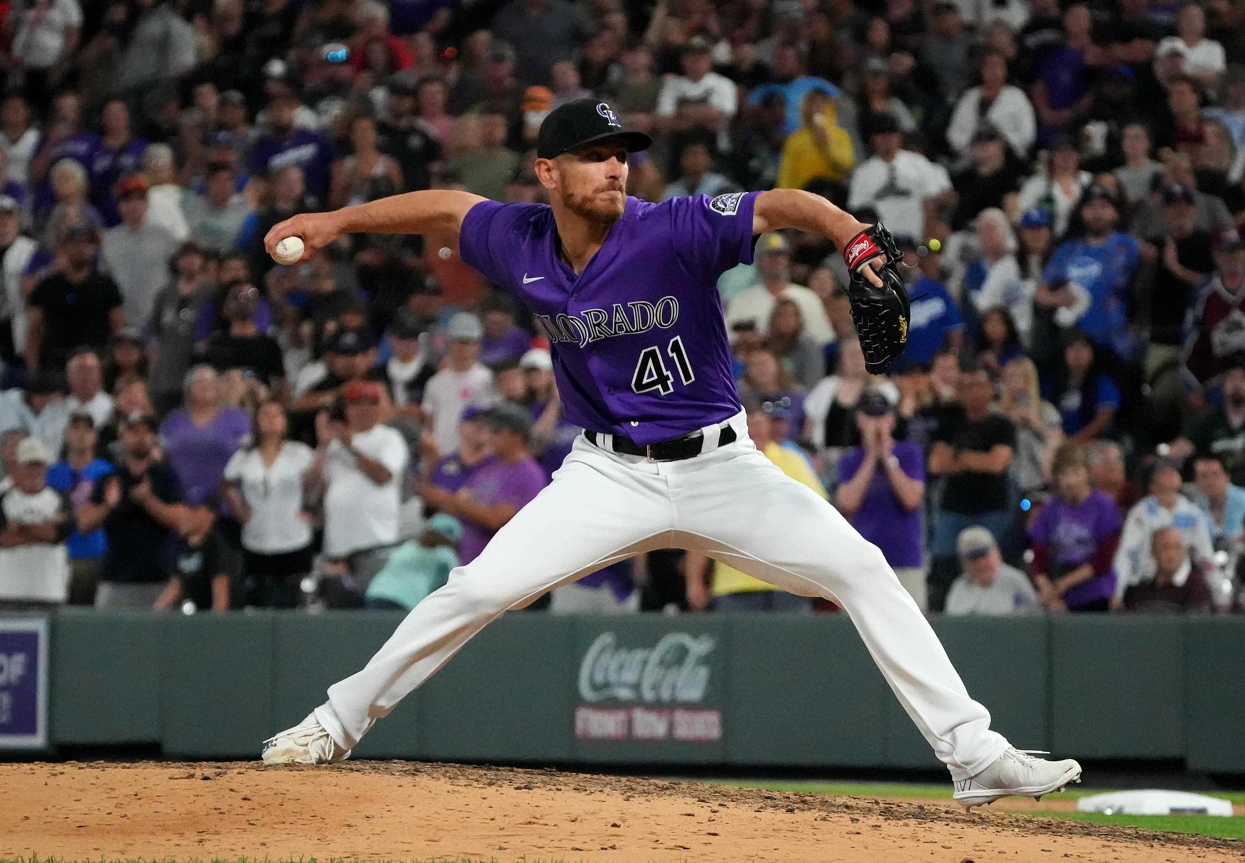 MLB: Los Angeles Dodgers at Colorado Rockies