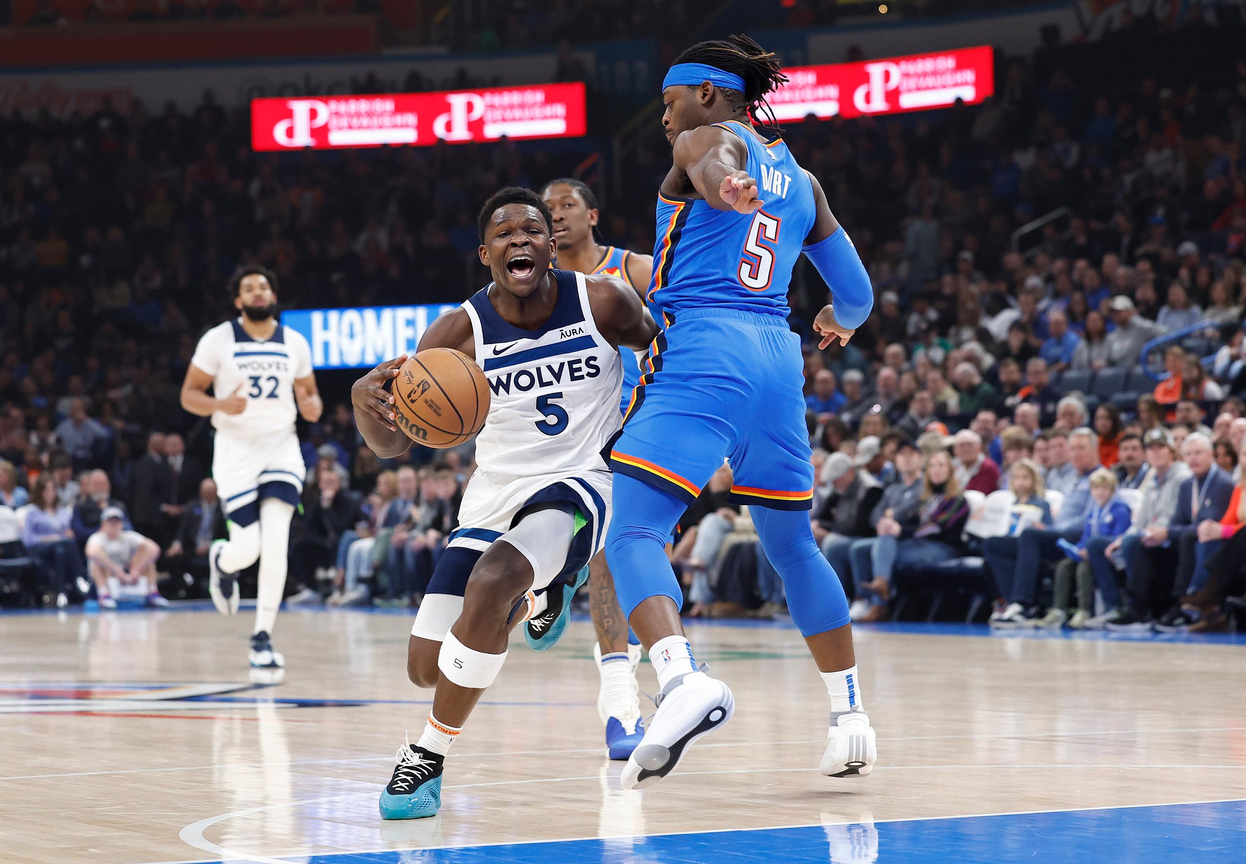 NBA: Minnesota Timberwolves at Oklahoma City Thunder