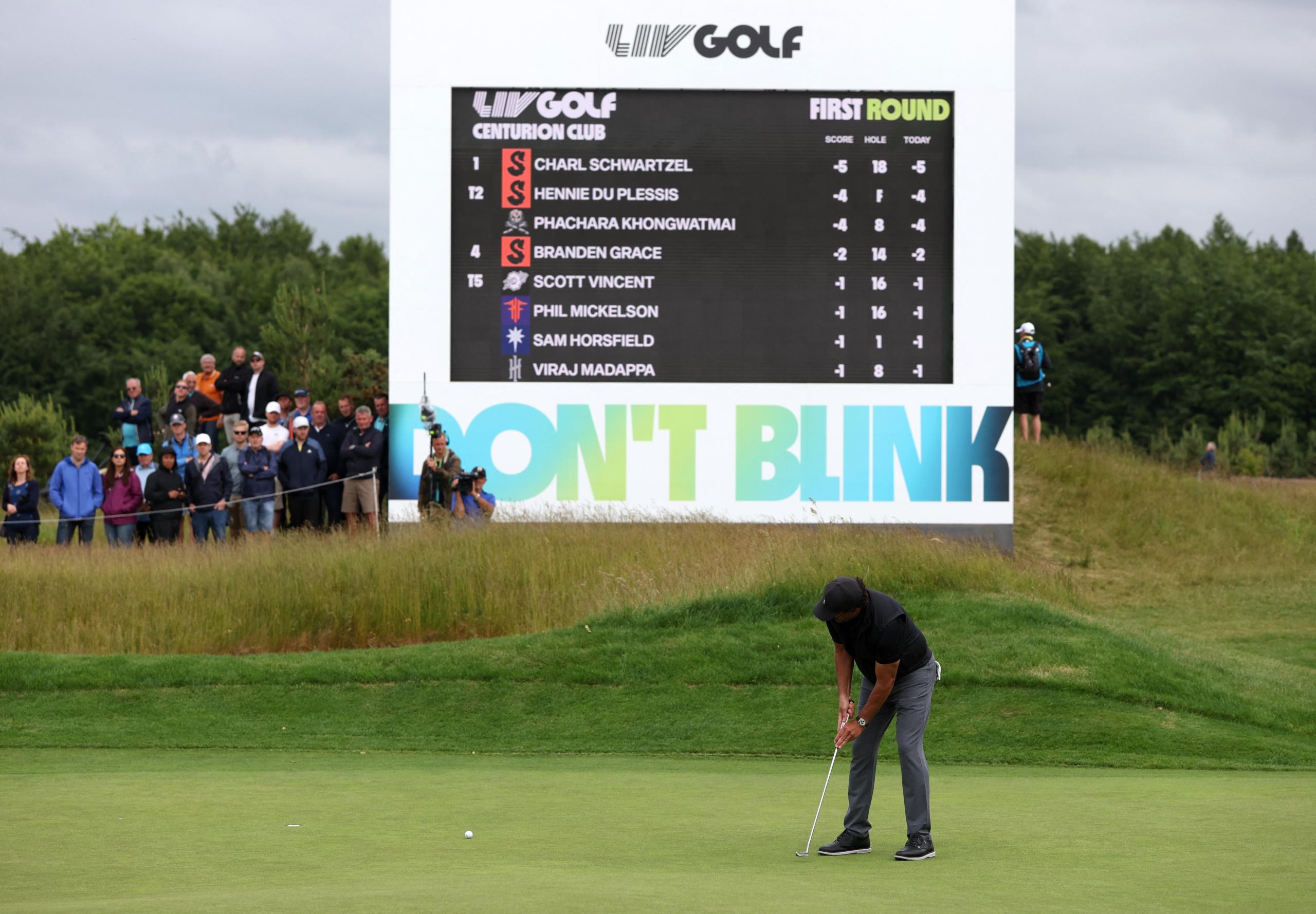pga tour, liv golf