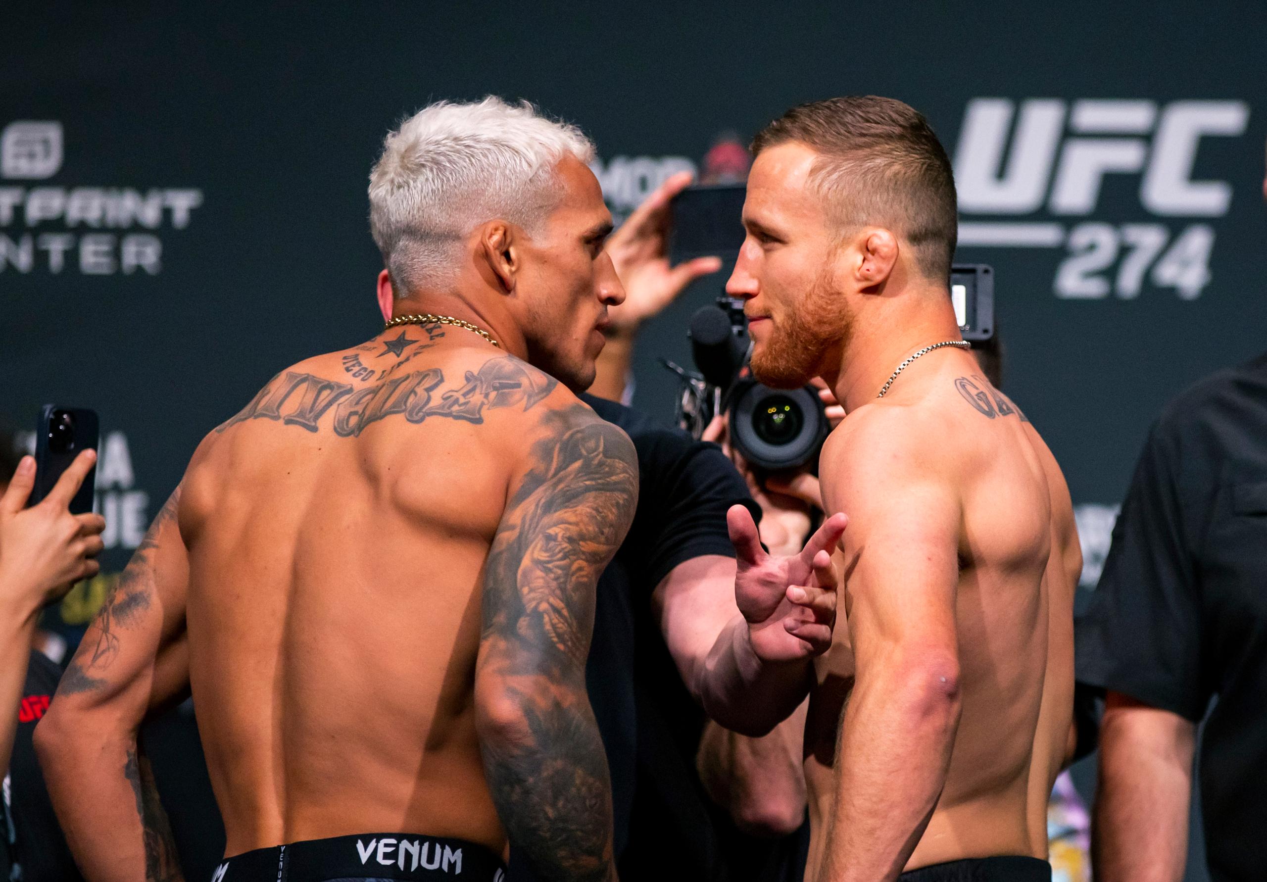 ufc 274, justin gaethje