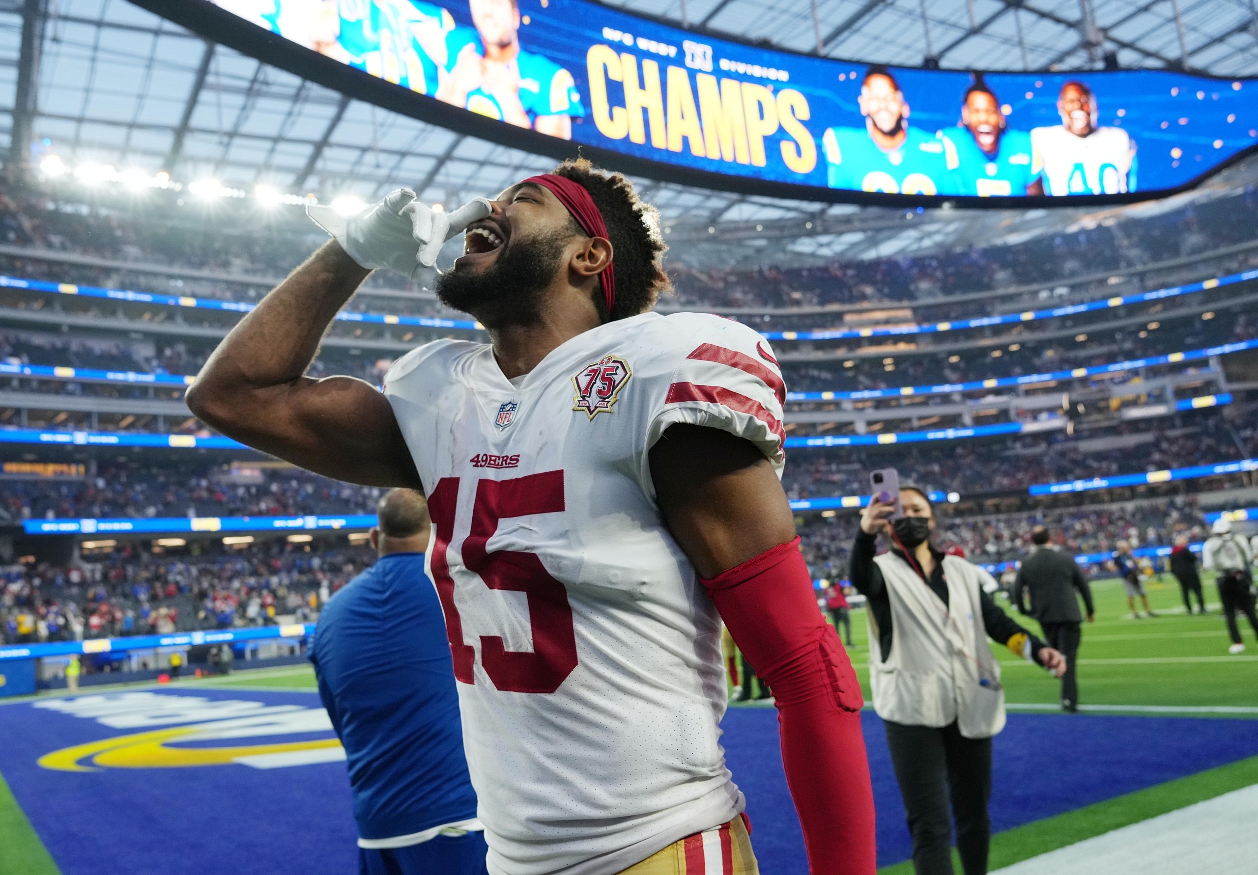 san francisco 49ers training camp battles: jauan jennings