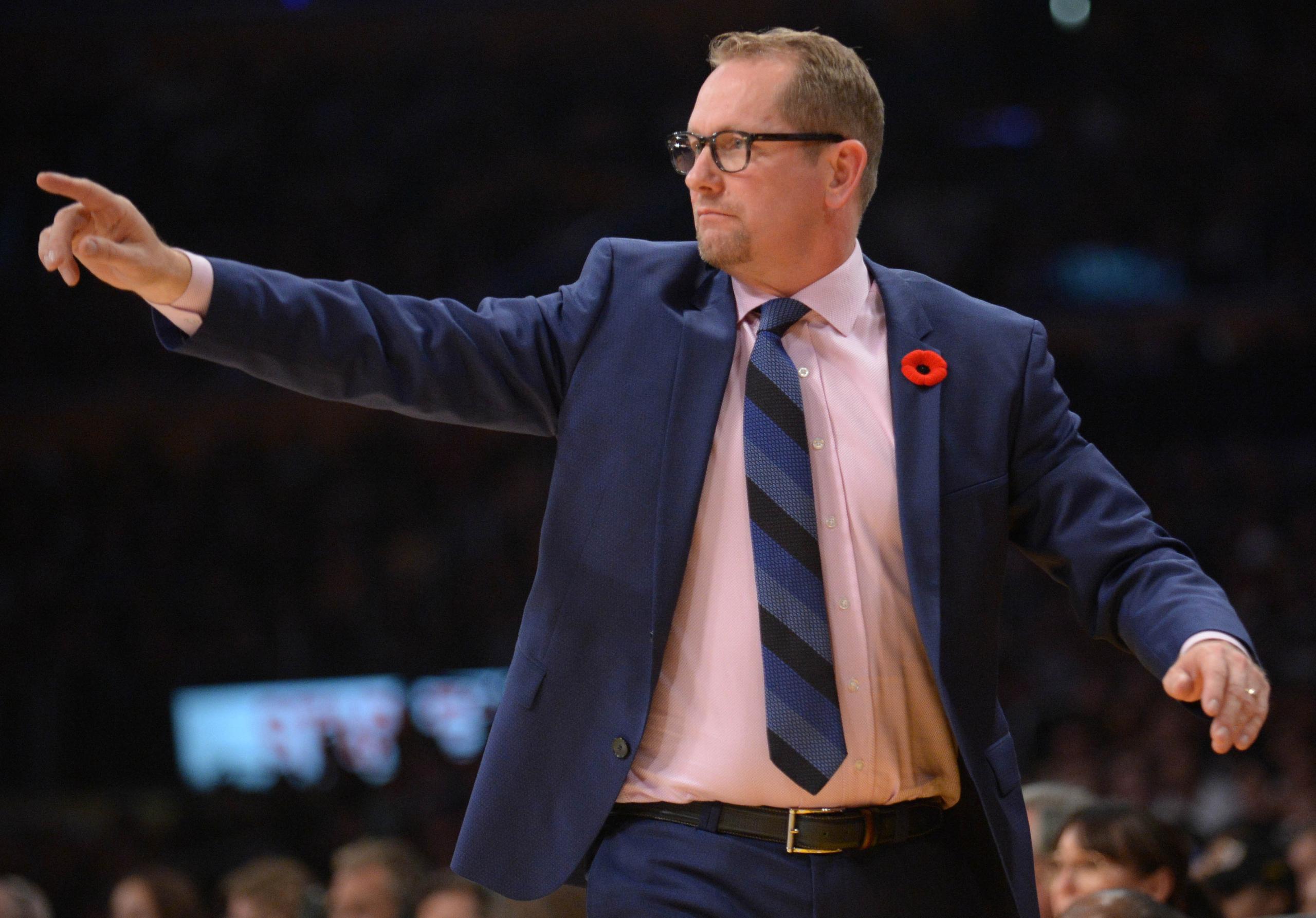 NBA: Toronto Raptors at Los Angeles Lakers