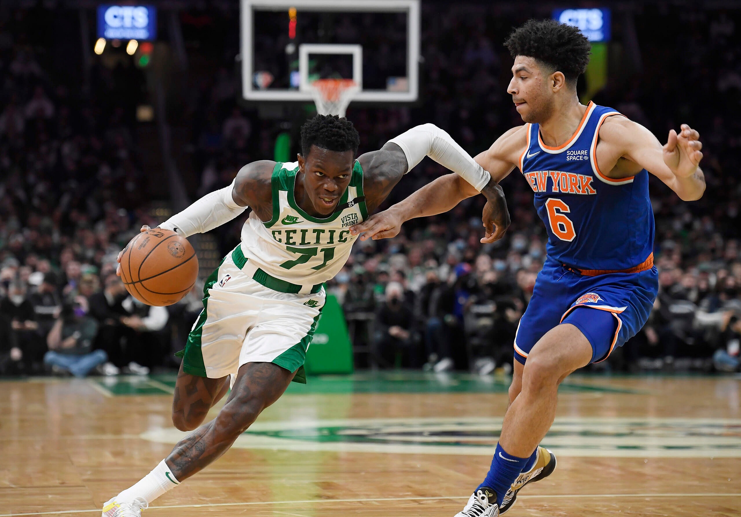 NBA: New York Knicks at Boston Celtics