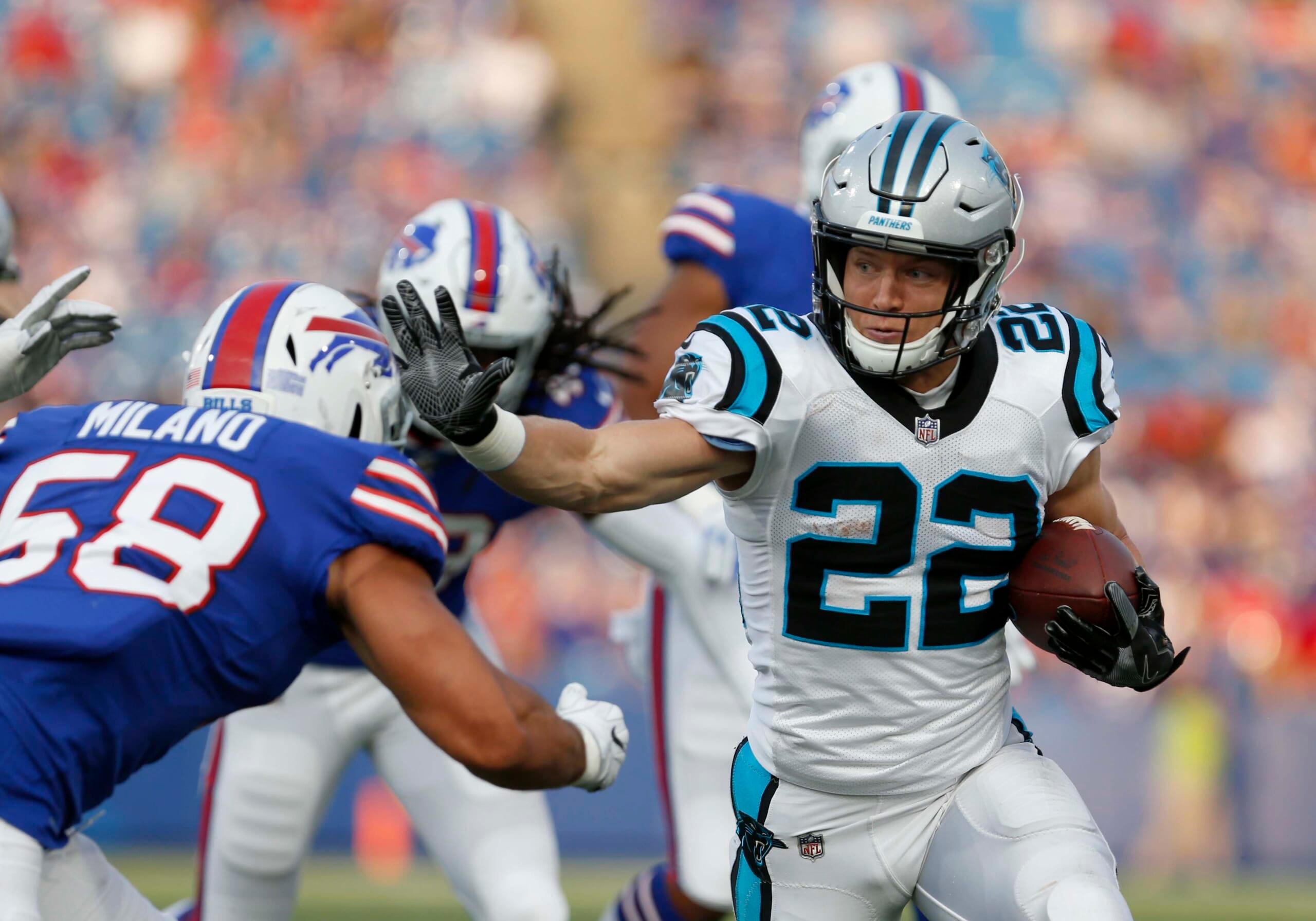 buffalo bills trade for christian mccaffrey