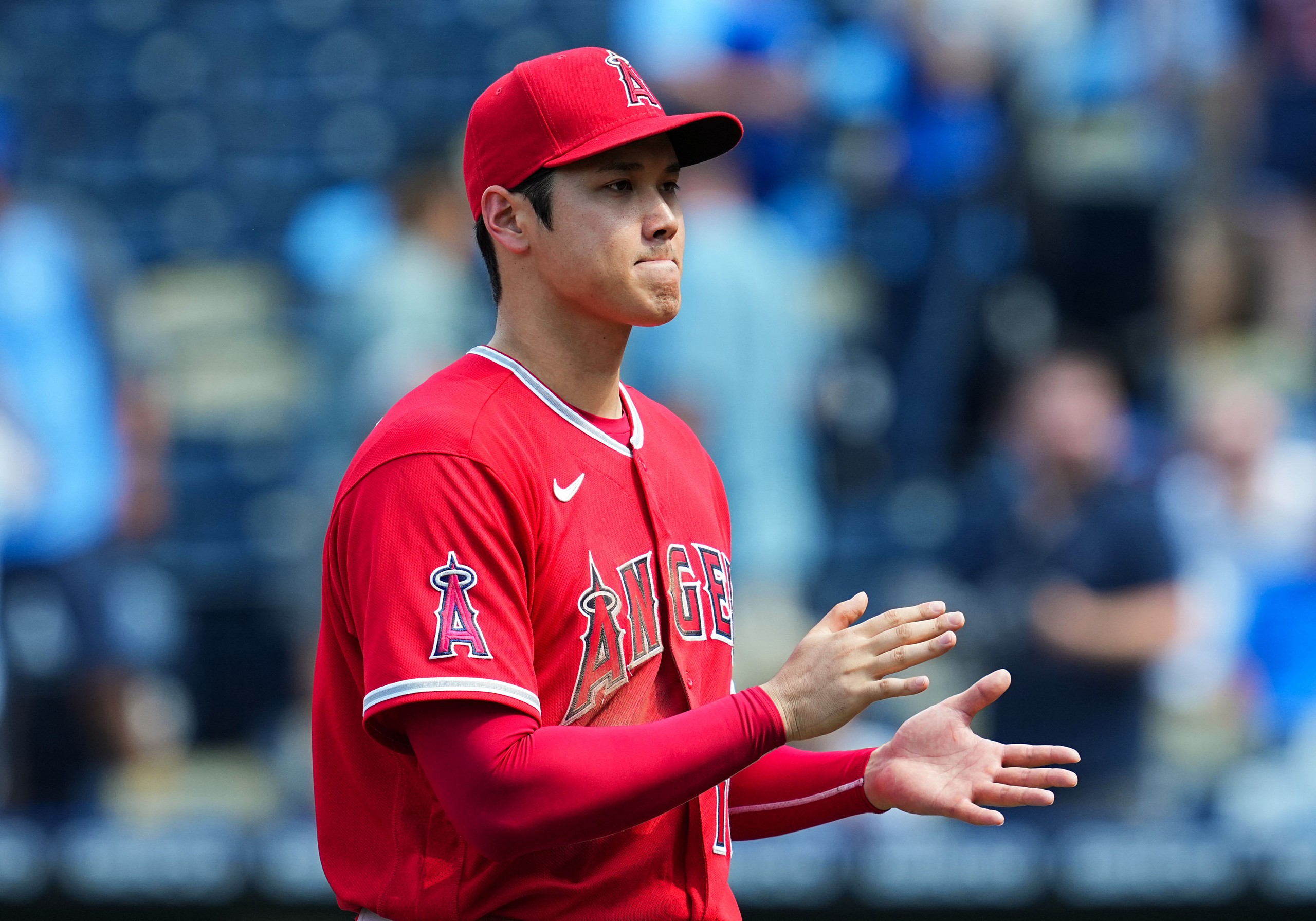 MLB: Los Angeles Angels at Kansas City Royals