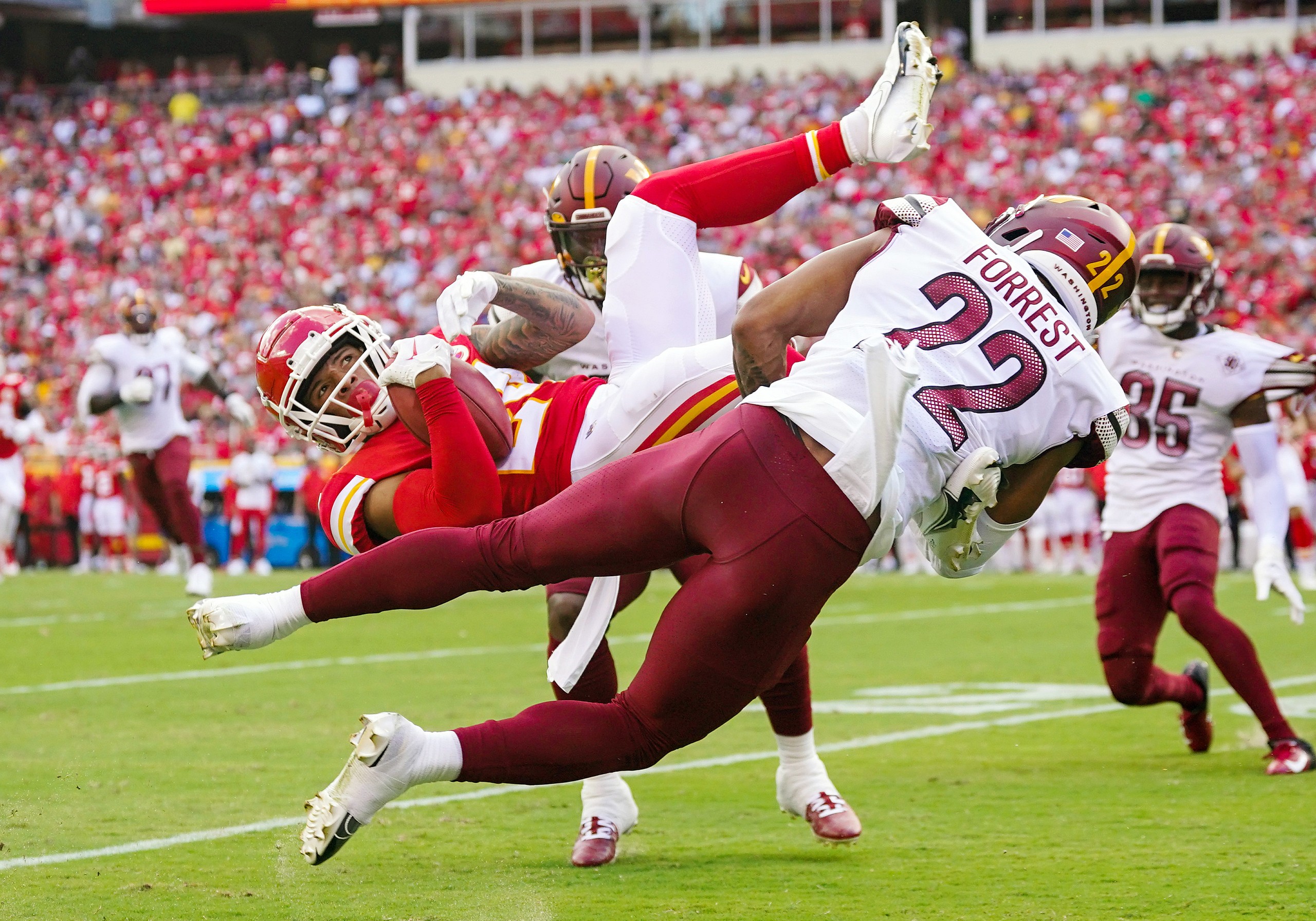 NFL: Washington Commanders at Kansas City Chiefs