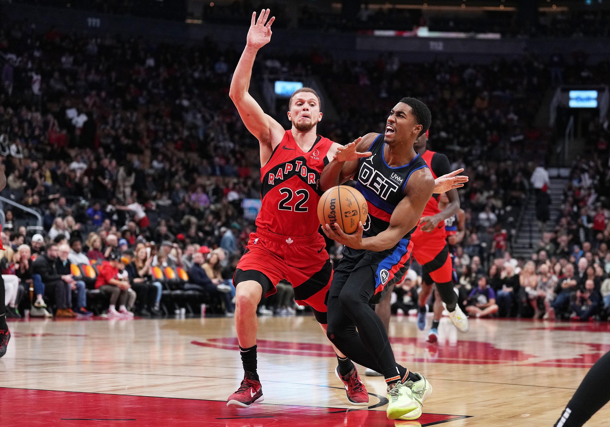 NBA: Detroit Pistons at Toronto Raptors