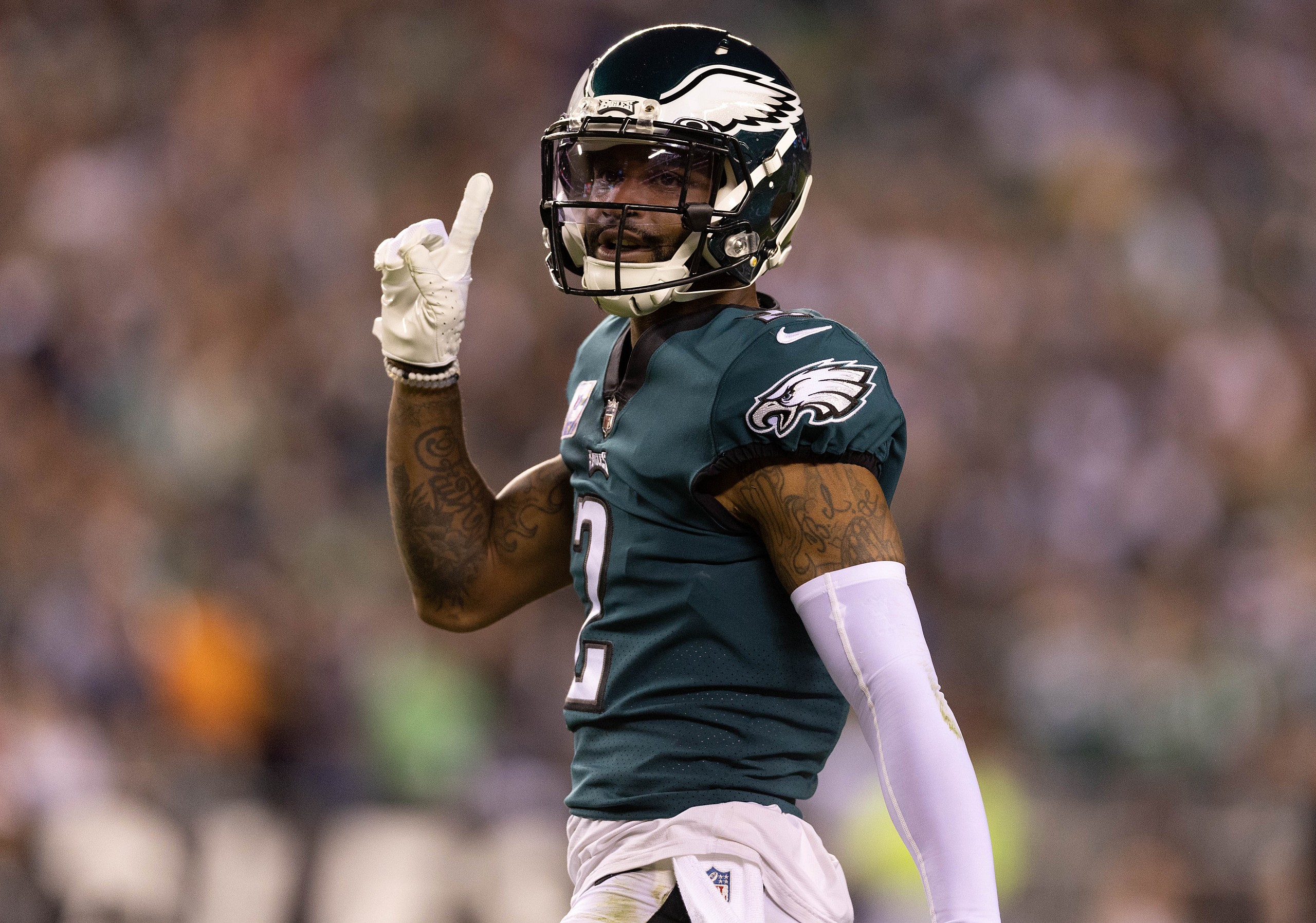 dallas cowboys at philadelphia eagles: darius slay