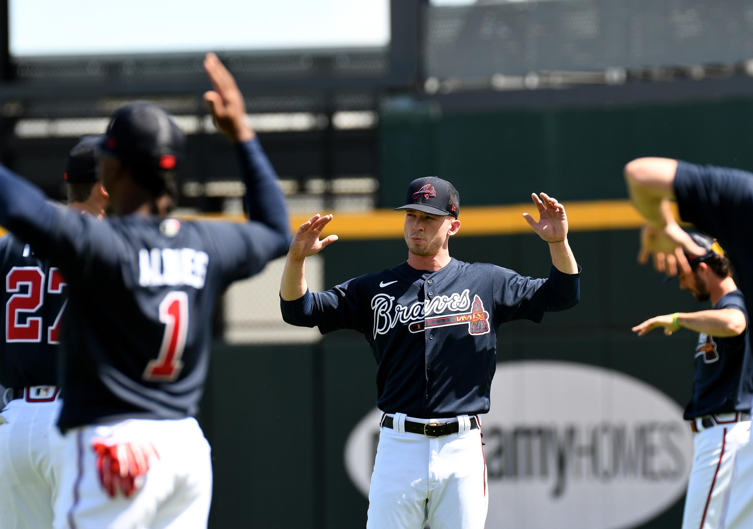 MLB: Spring Training-Atlanta Braves-Workouts