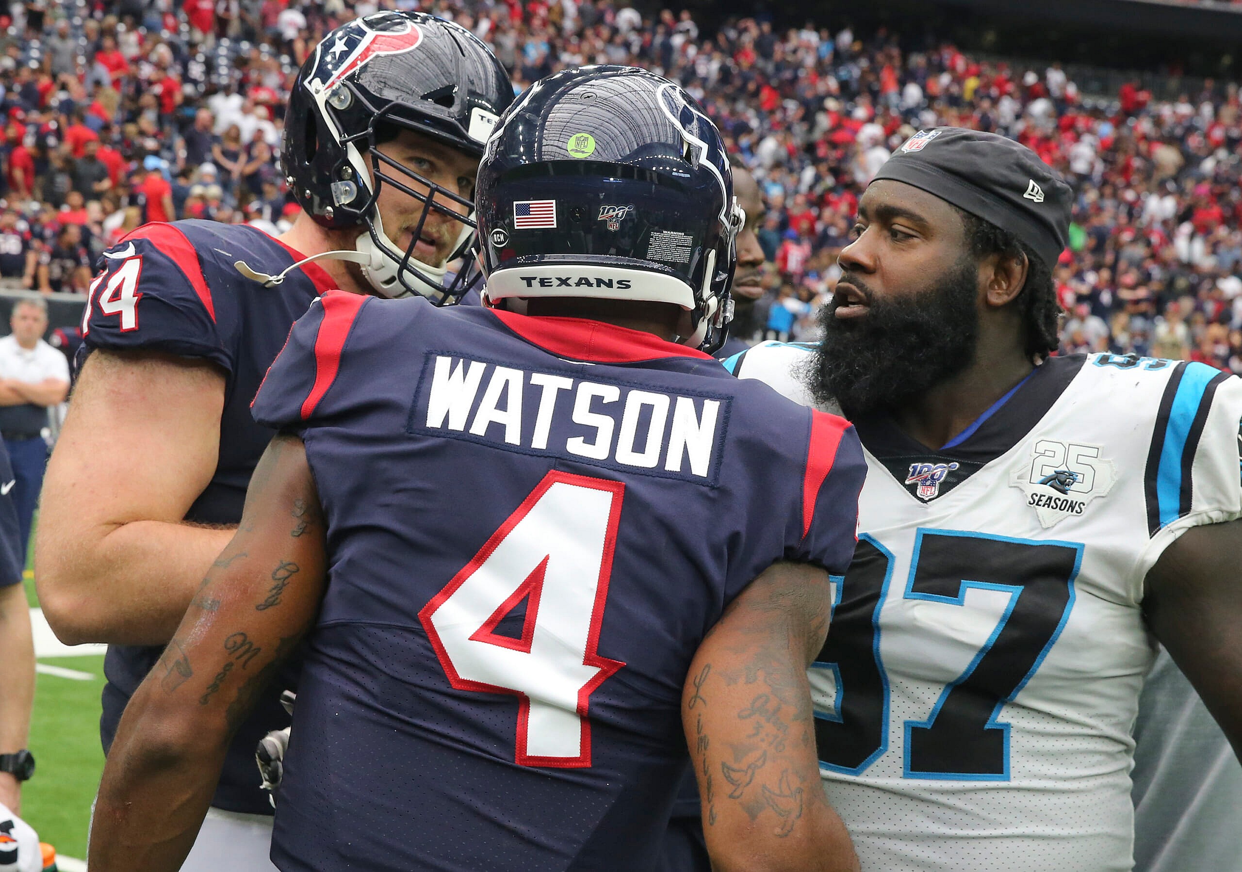 carolina panthers interested in deshaun watson trade