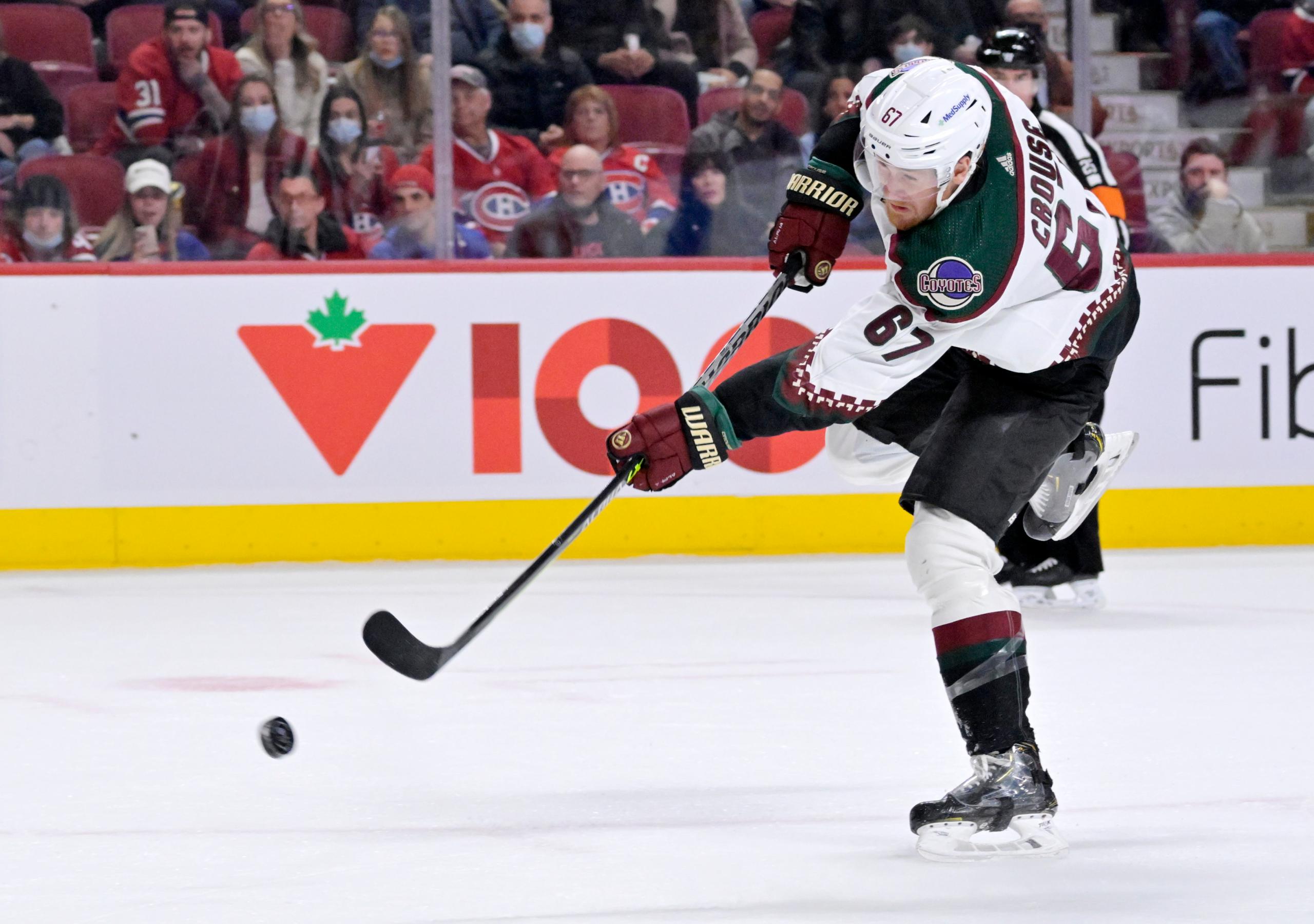 NHL: Arizona Coyotes at Montreal Canadiens