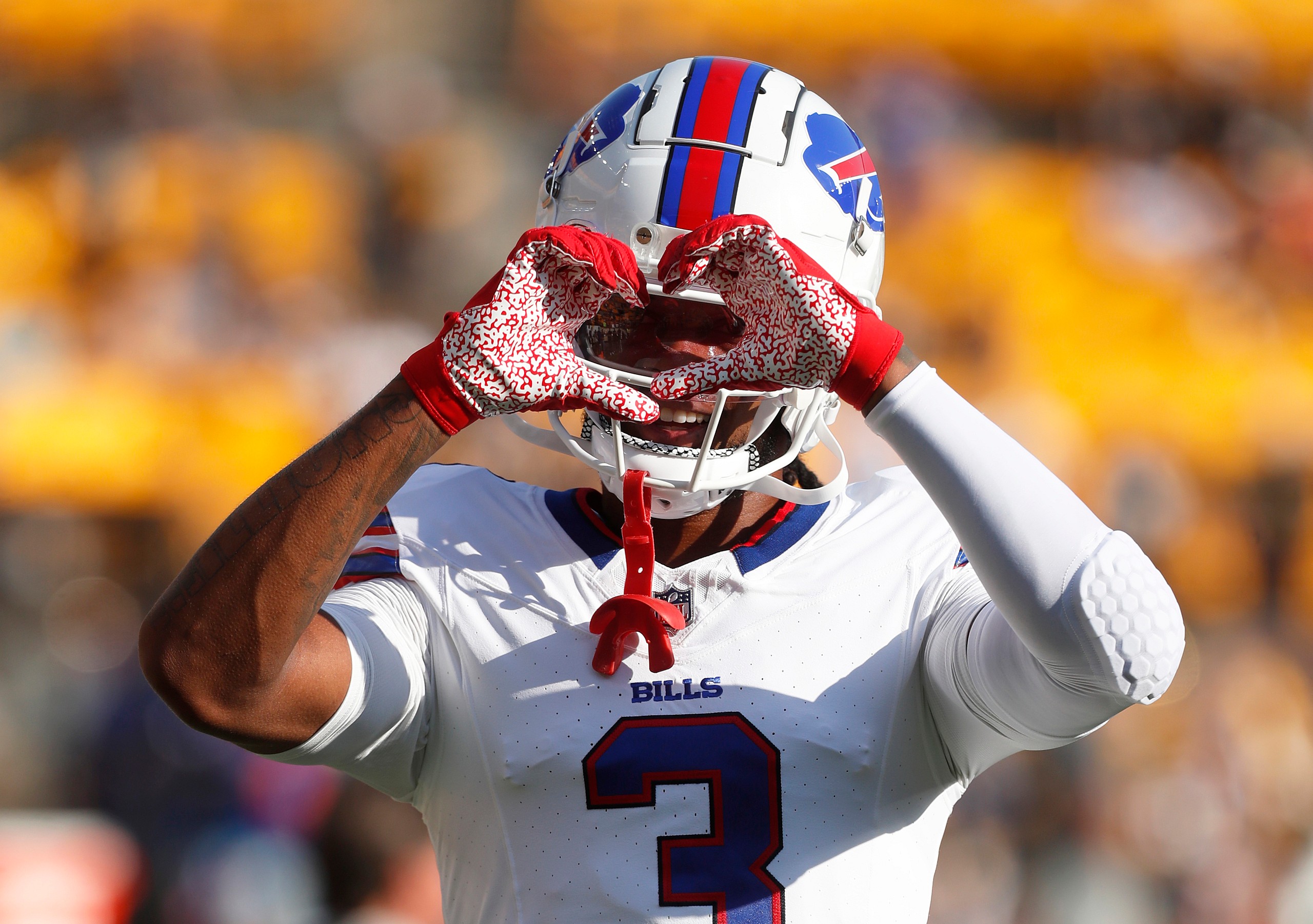 Buffalo Bills safety Damar Hamlin