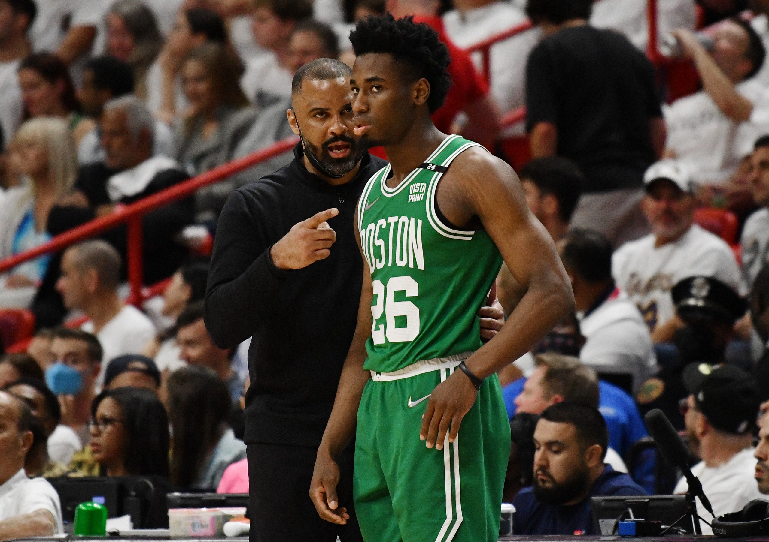 NBA: Playoffs-Boston Celtics at Miami Heat