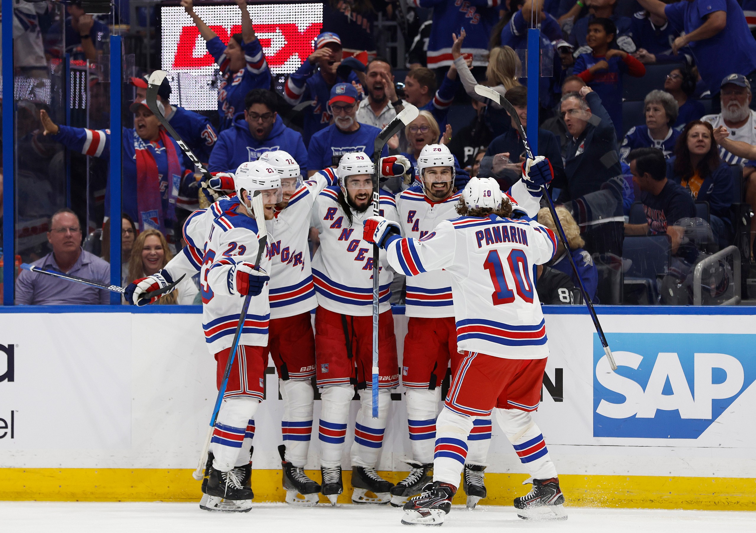 NHL: Stanley Cup Playoffs-New York Rangers at Tampa Bay Lightning
