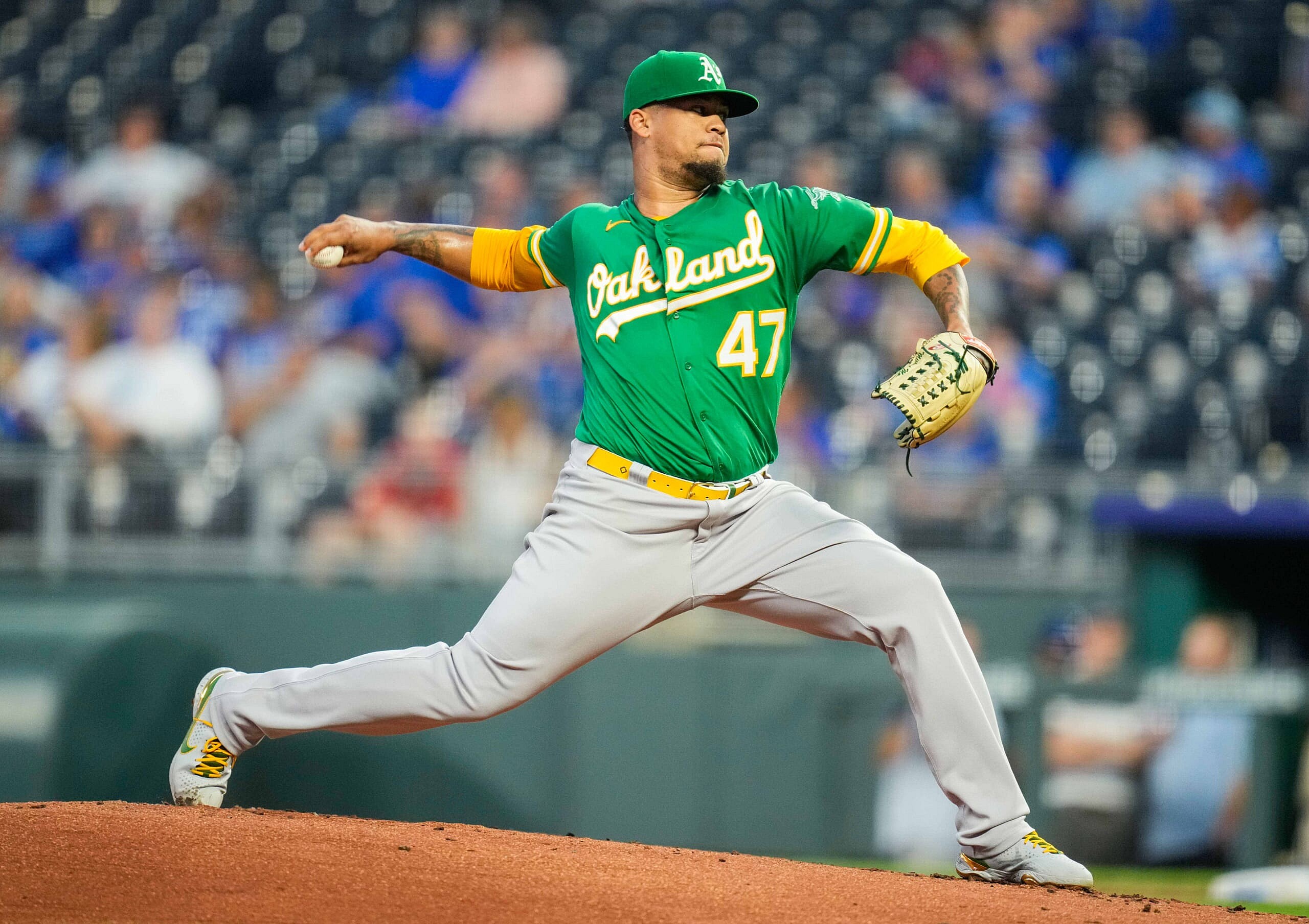 MLB: Oakland Athletics at Kansas City Royals