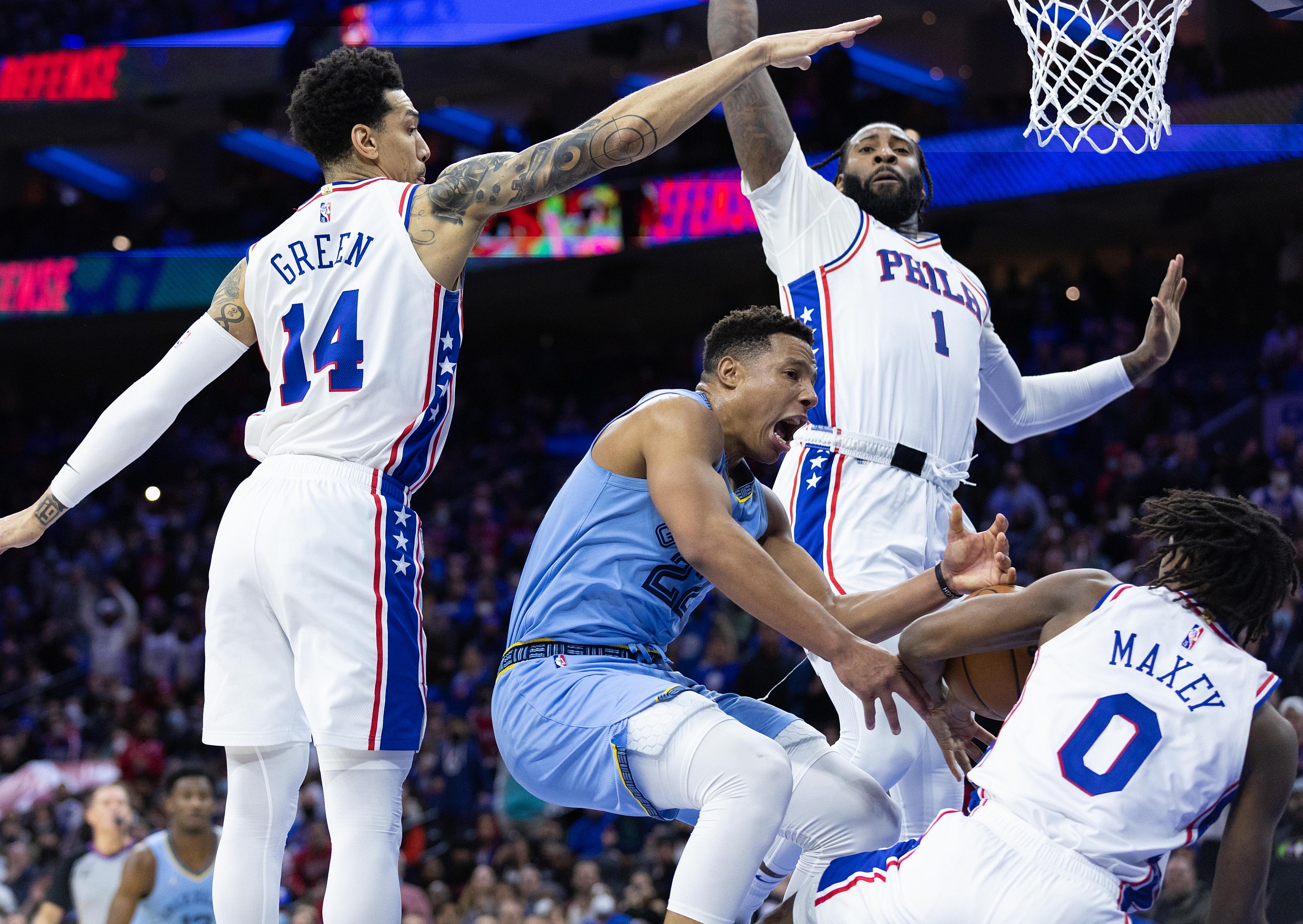 NBA: Memphis Grizzlies at Philadelphia 76ers