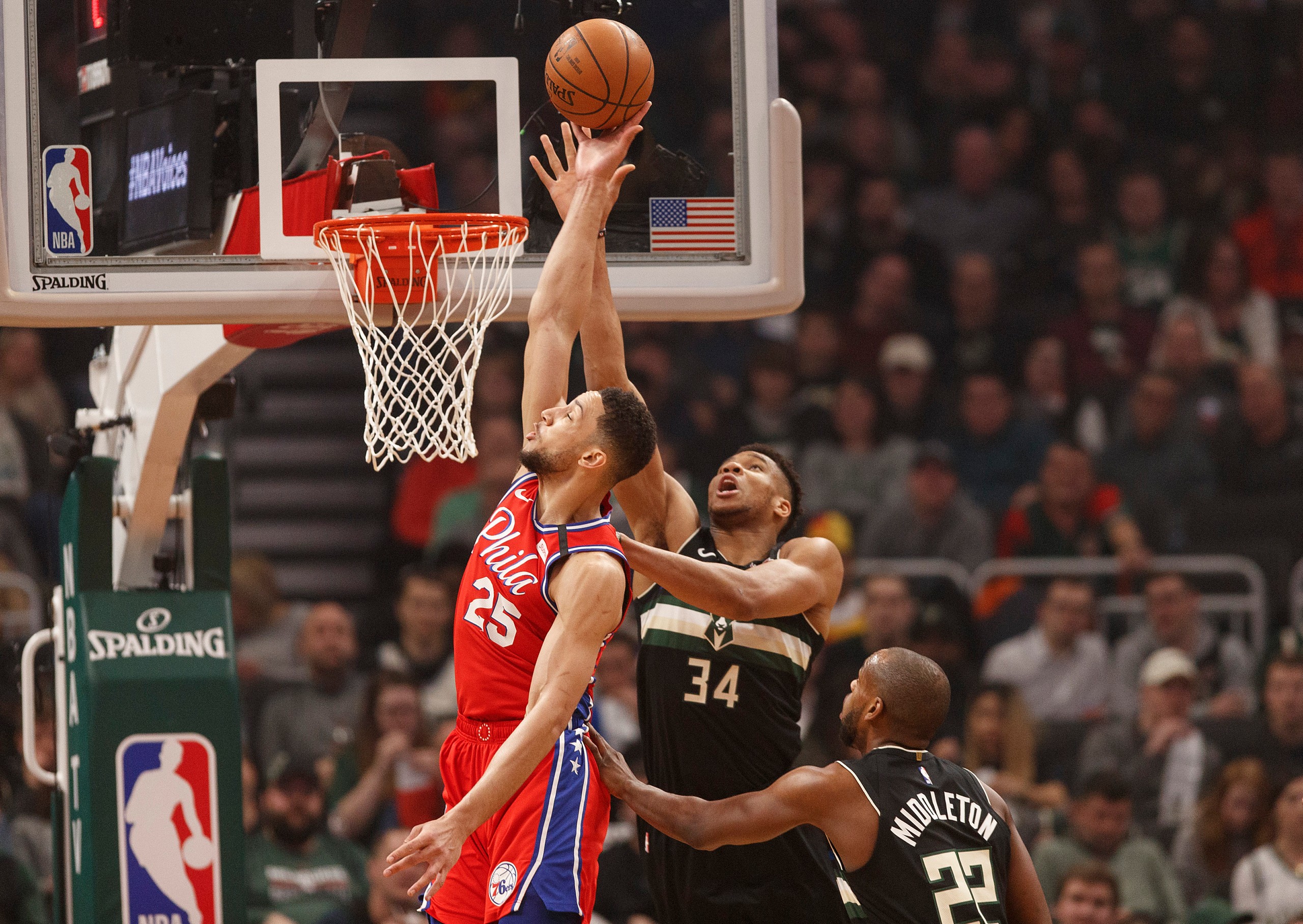 NBA: Philadelphia 76ers at Milwaukee Bucks