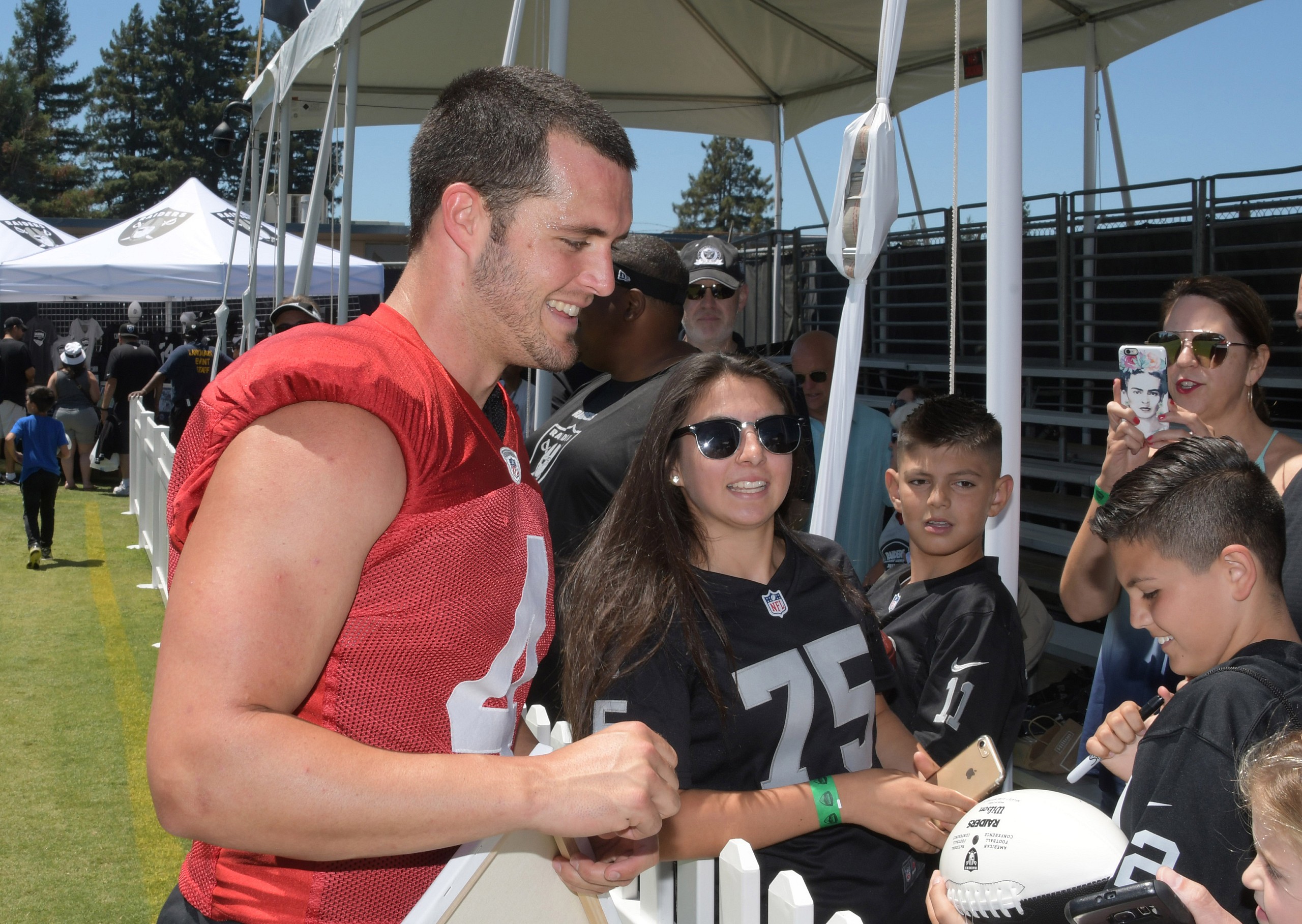 las vegas raiders training camp