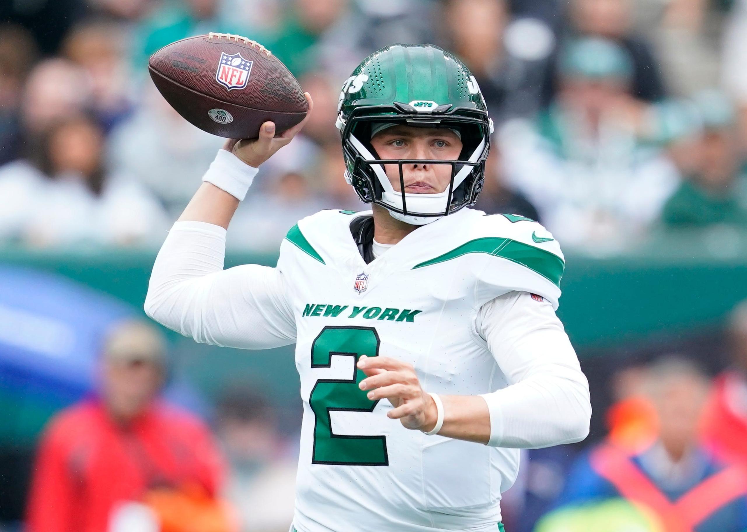 new york jets' zach wilson