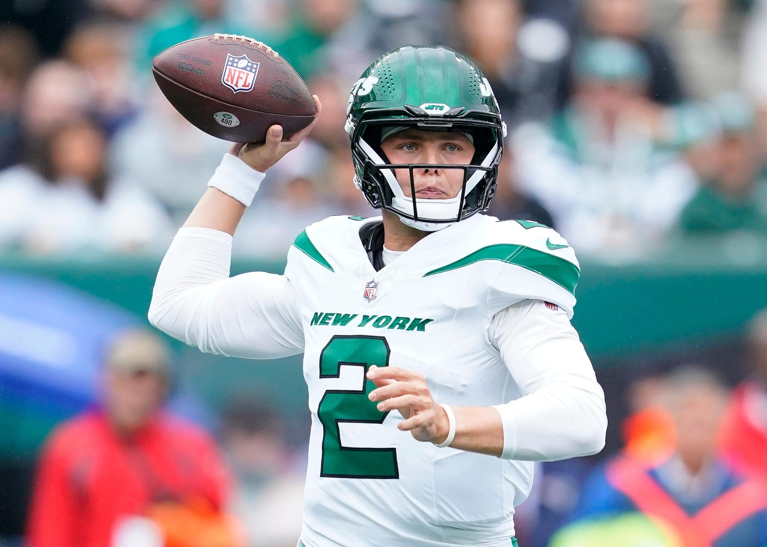 new york jets' zach wilson