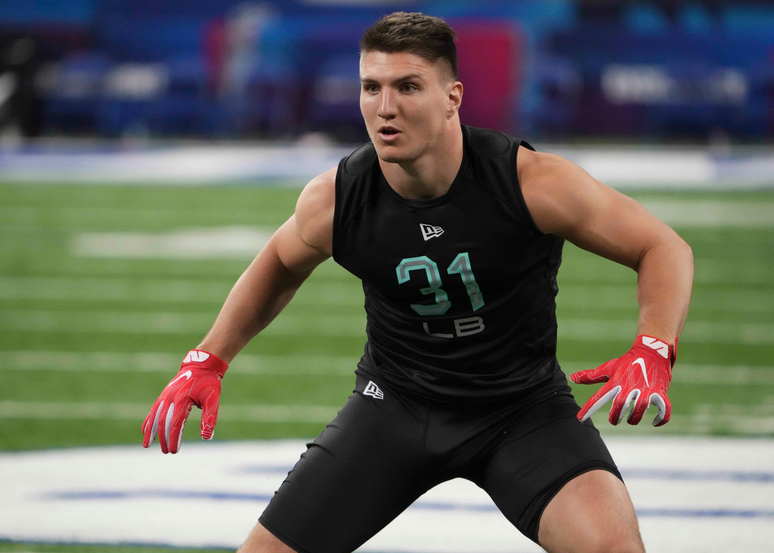 nfl rookies; jack sanborn