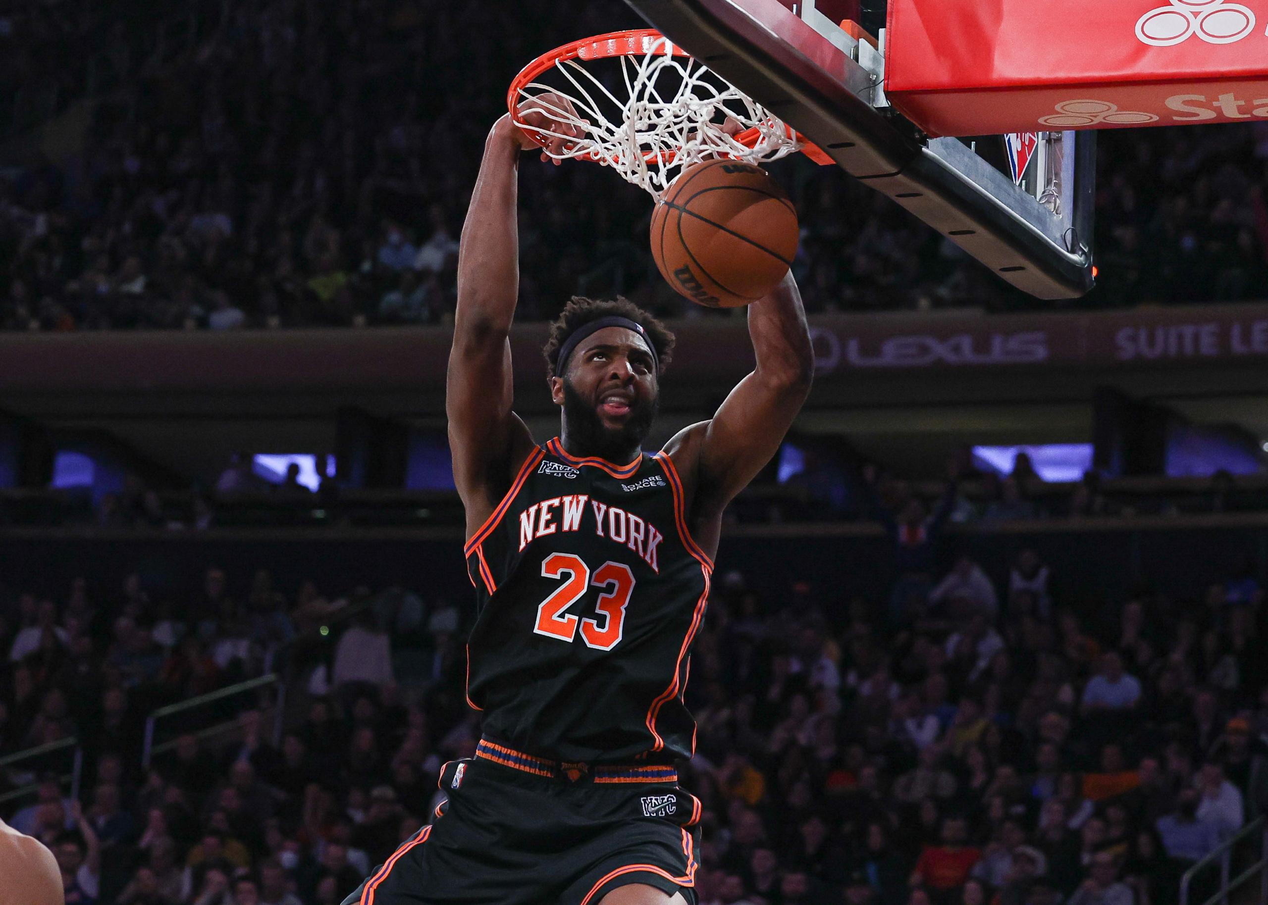 NBA: Atlanta Hawks at New York Knicks