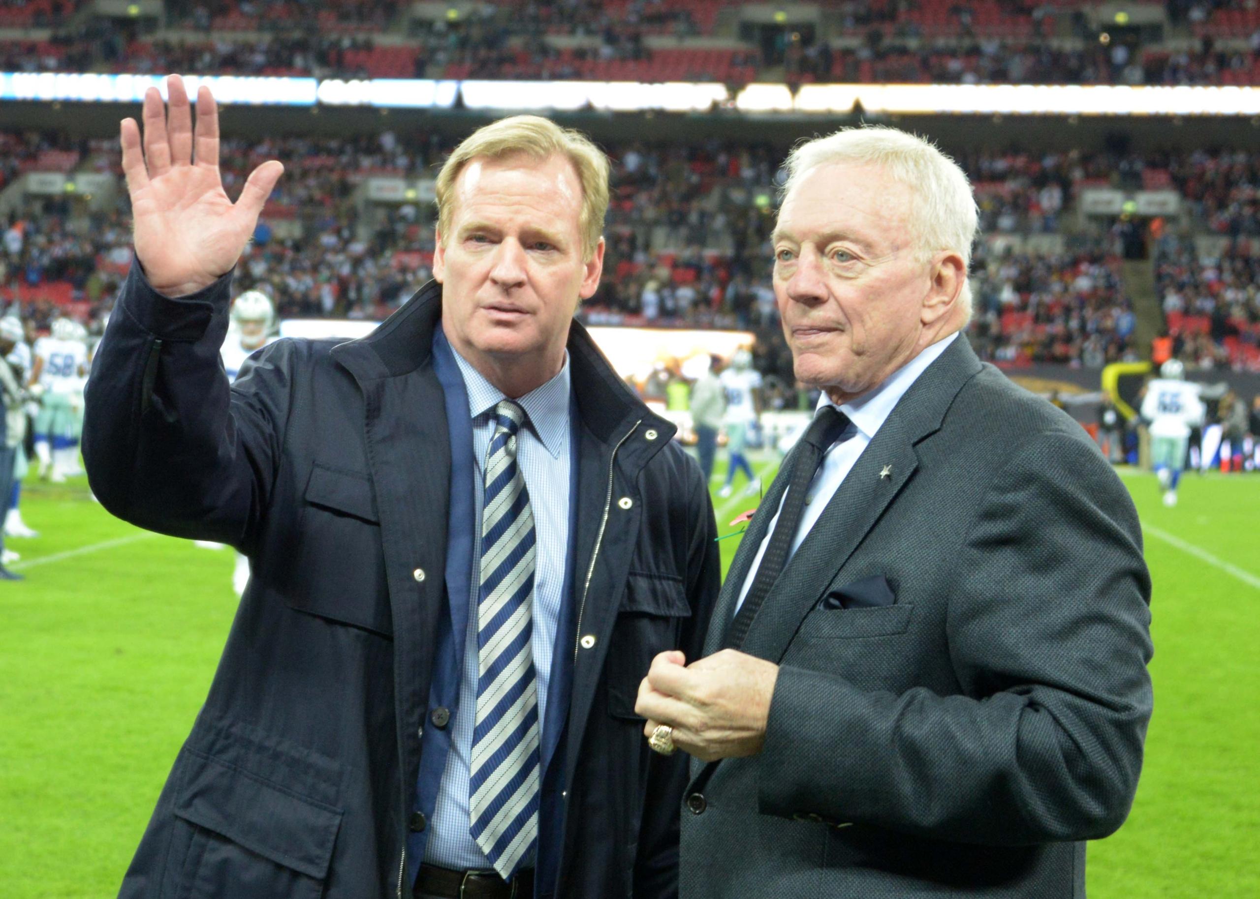 jerry jones, roger goodell