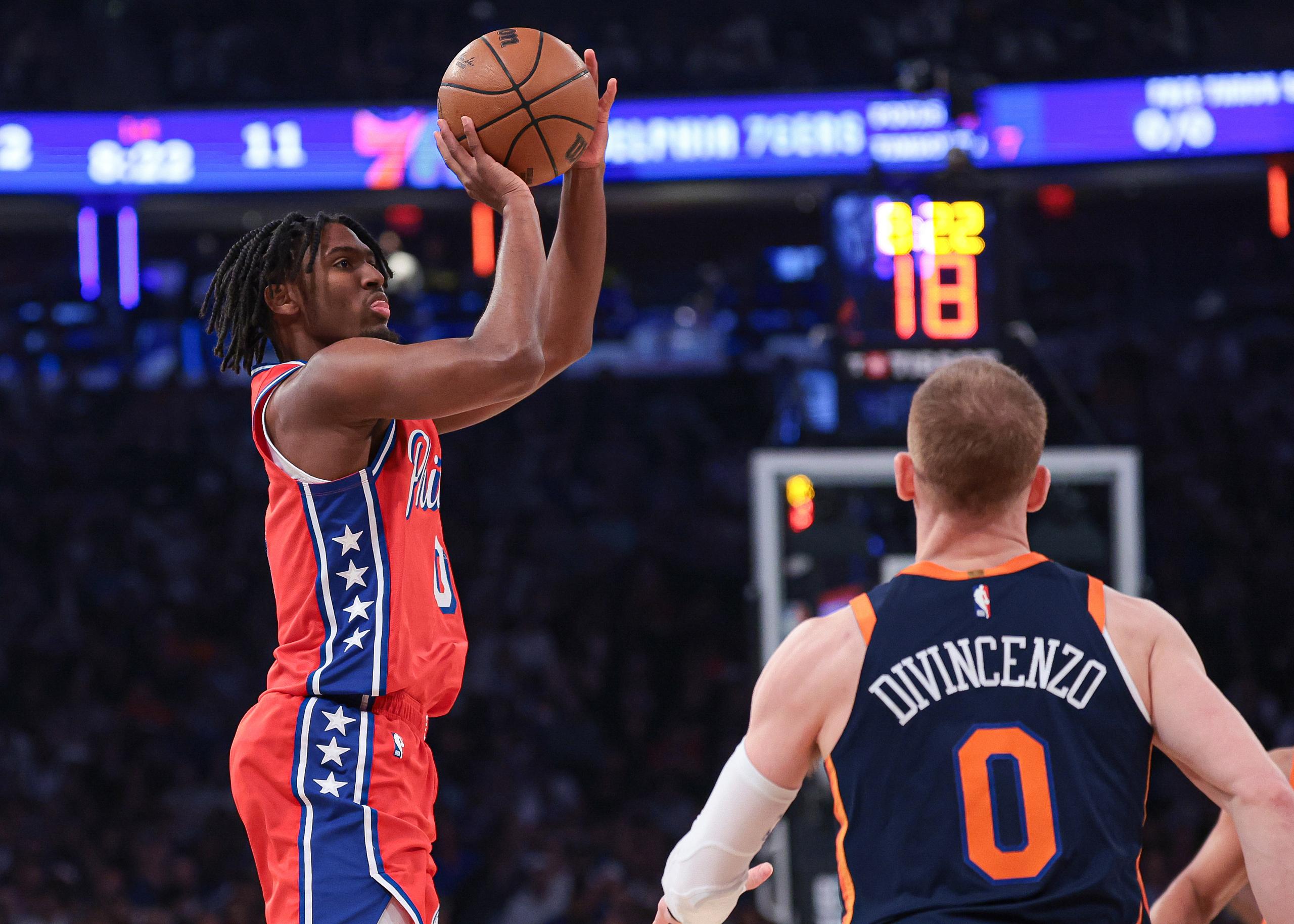 Philadelphia 76ers, New York Knicks, Tyrese Maxey