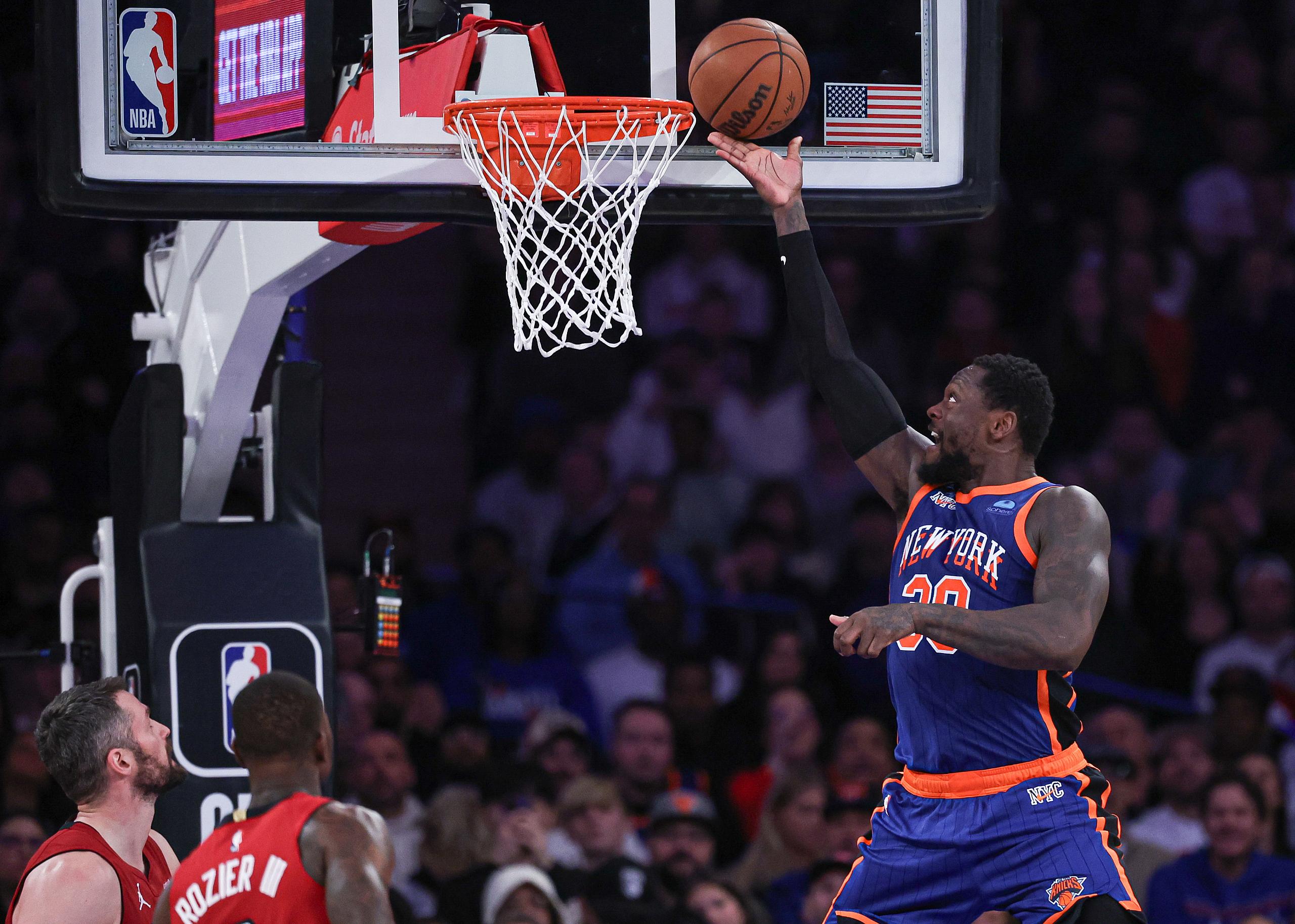 New York Knicks forward Julius Randle