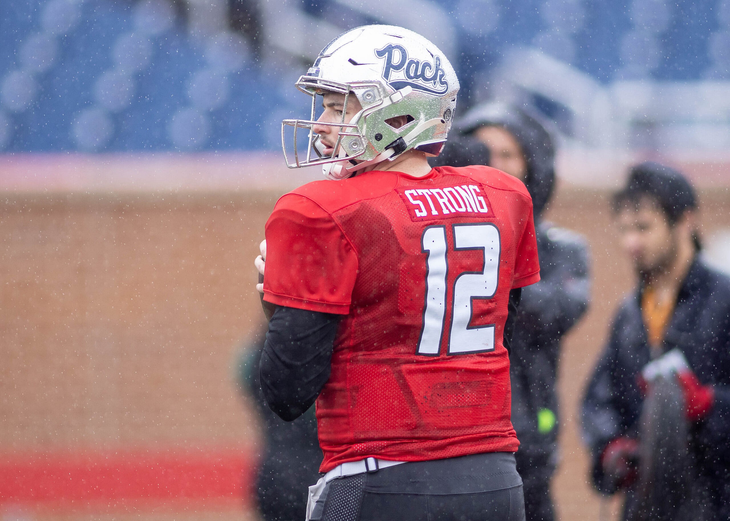 2022 nfl scouting combine: carson strong, quarterbacks