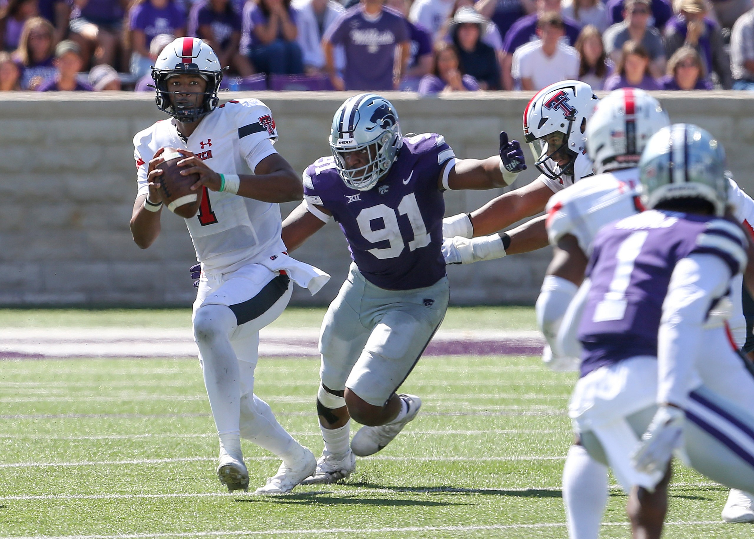 NCAA Football: Texas Tech at Kansas State