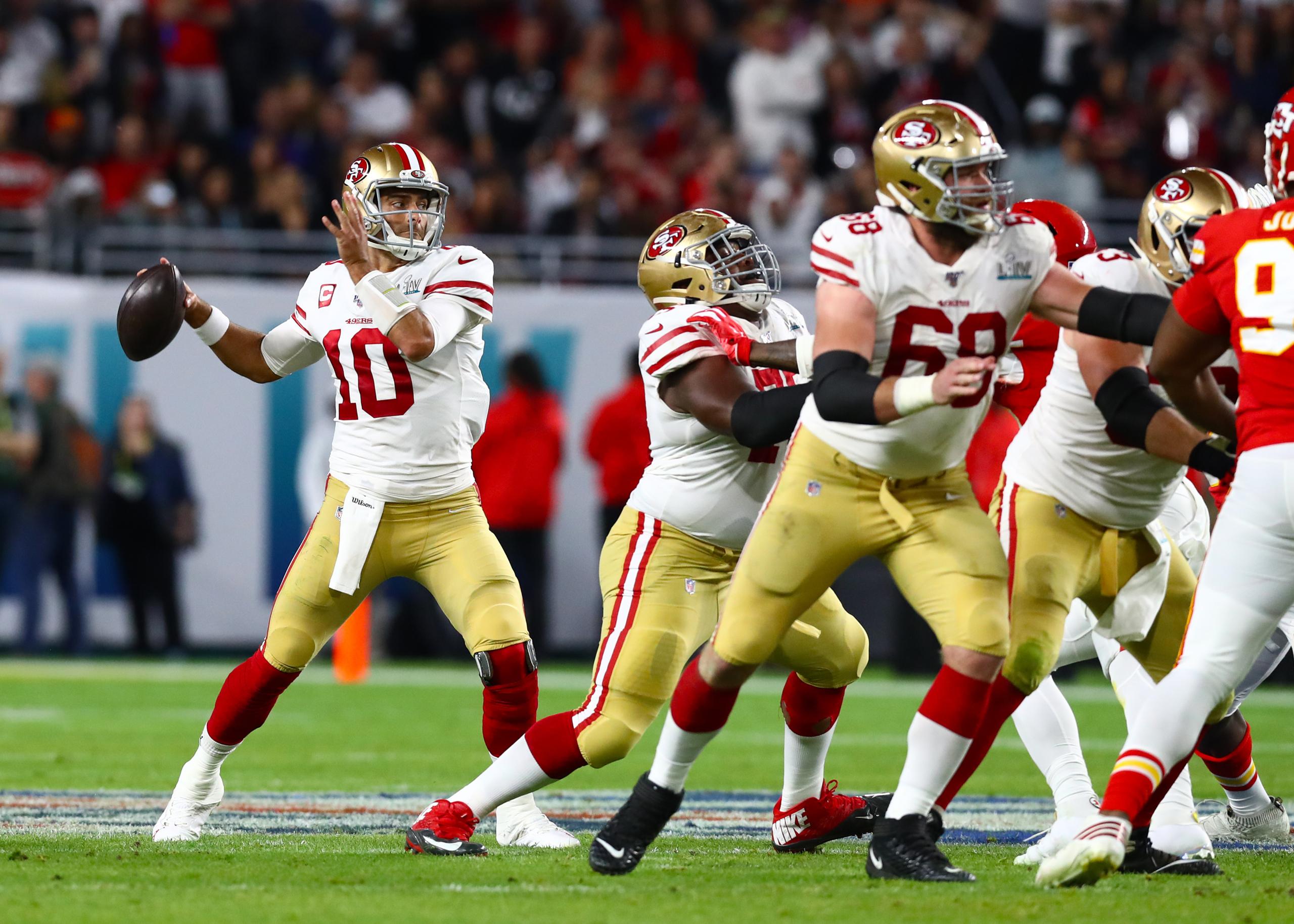 jimmy garoppolo san francisco 49ers super bowl