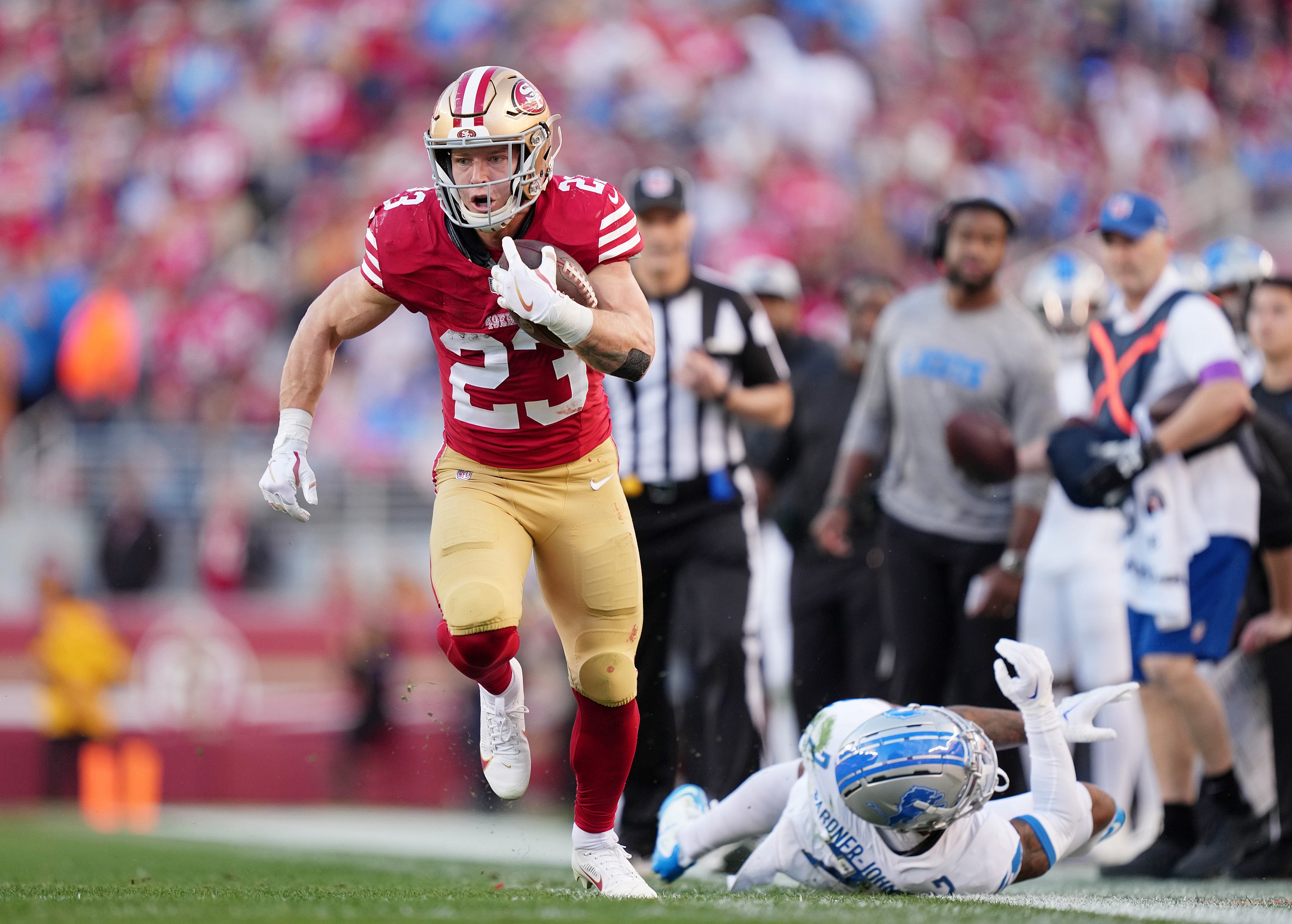 NFL: NFC Championship-Detroit Lions at San Francisco 49ers