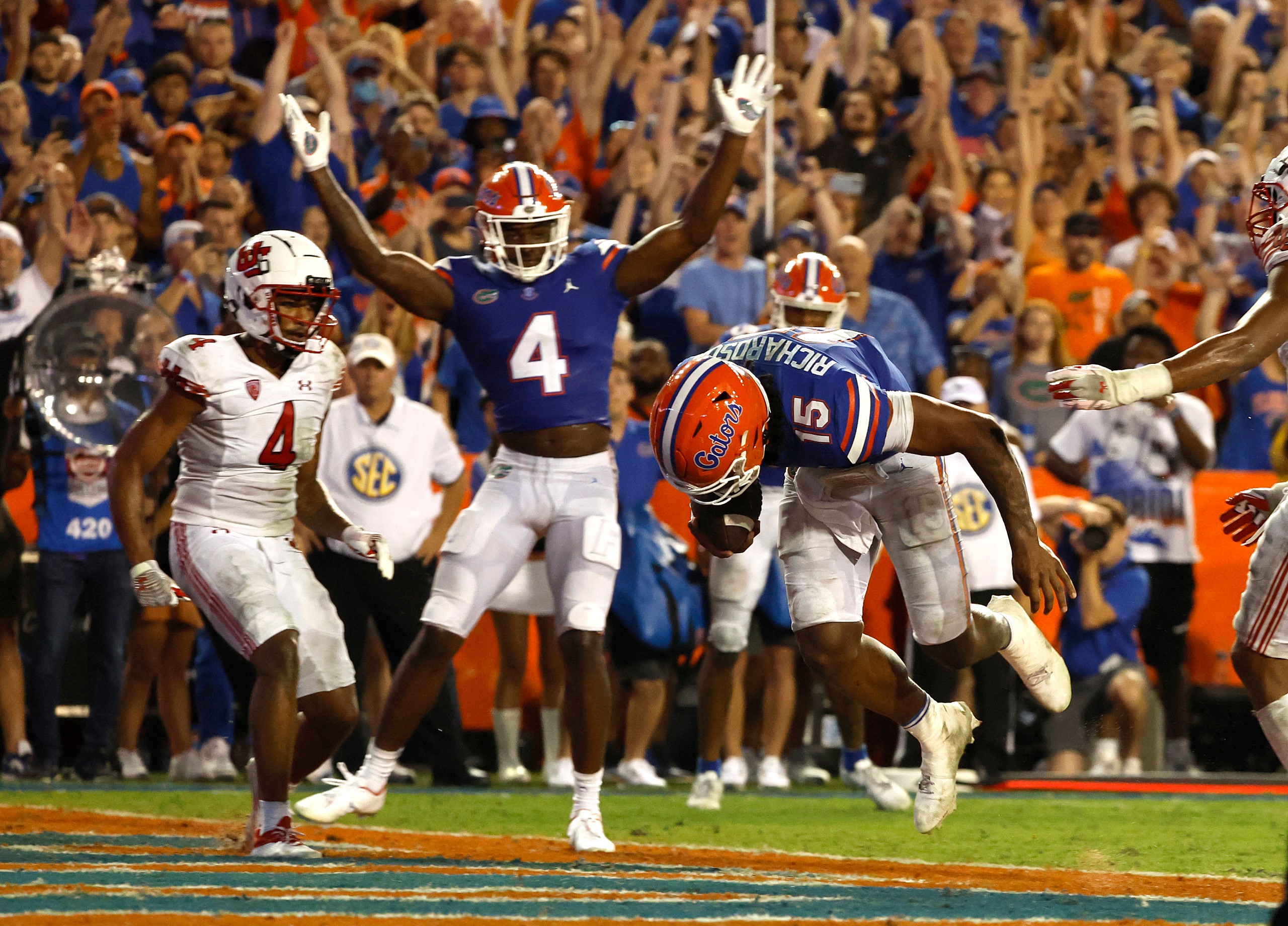 college football week 2: kentucky at florida