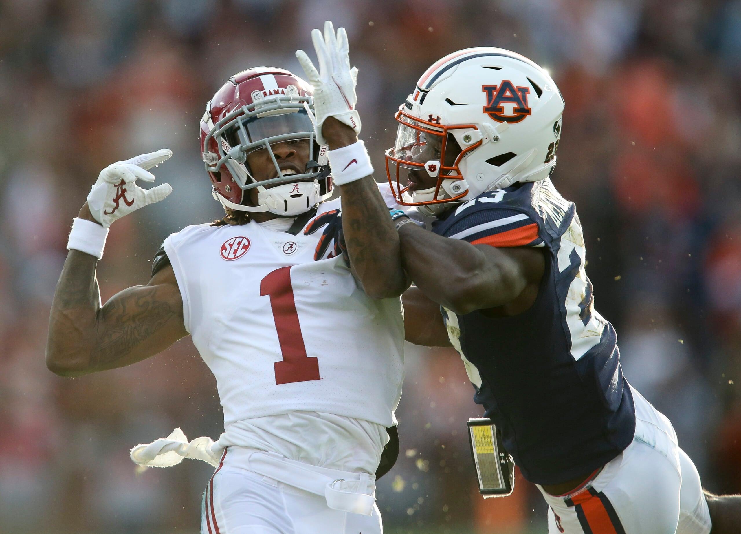 NCAA Football: Alabama at Auburn
