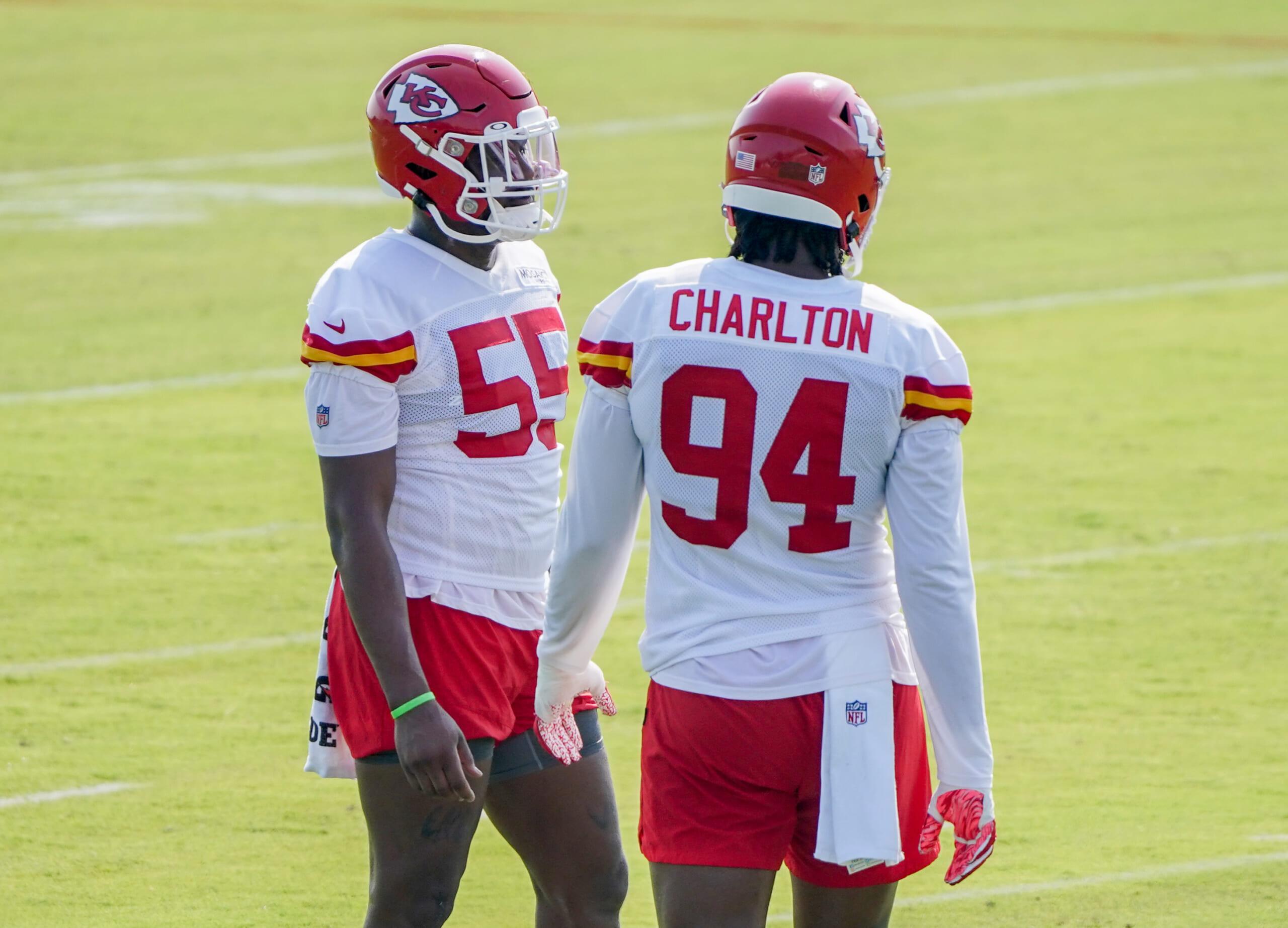 nfl roster cuts: taco charlton, kansas city chiefs