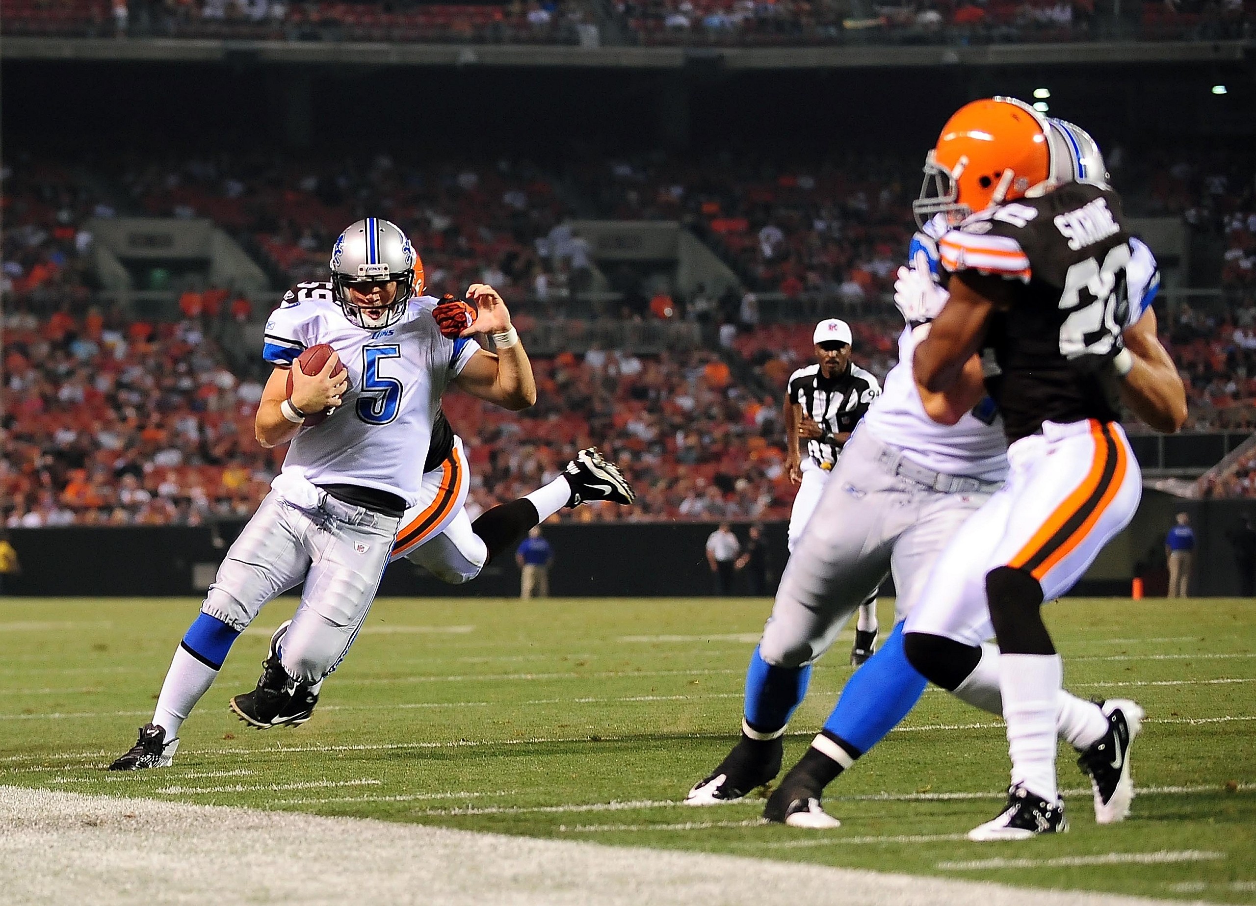 NFL: Preseason-Detroit Lions at Cleveland Browns