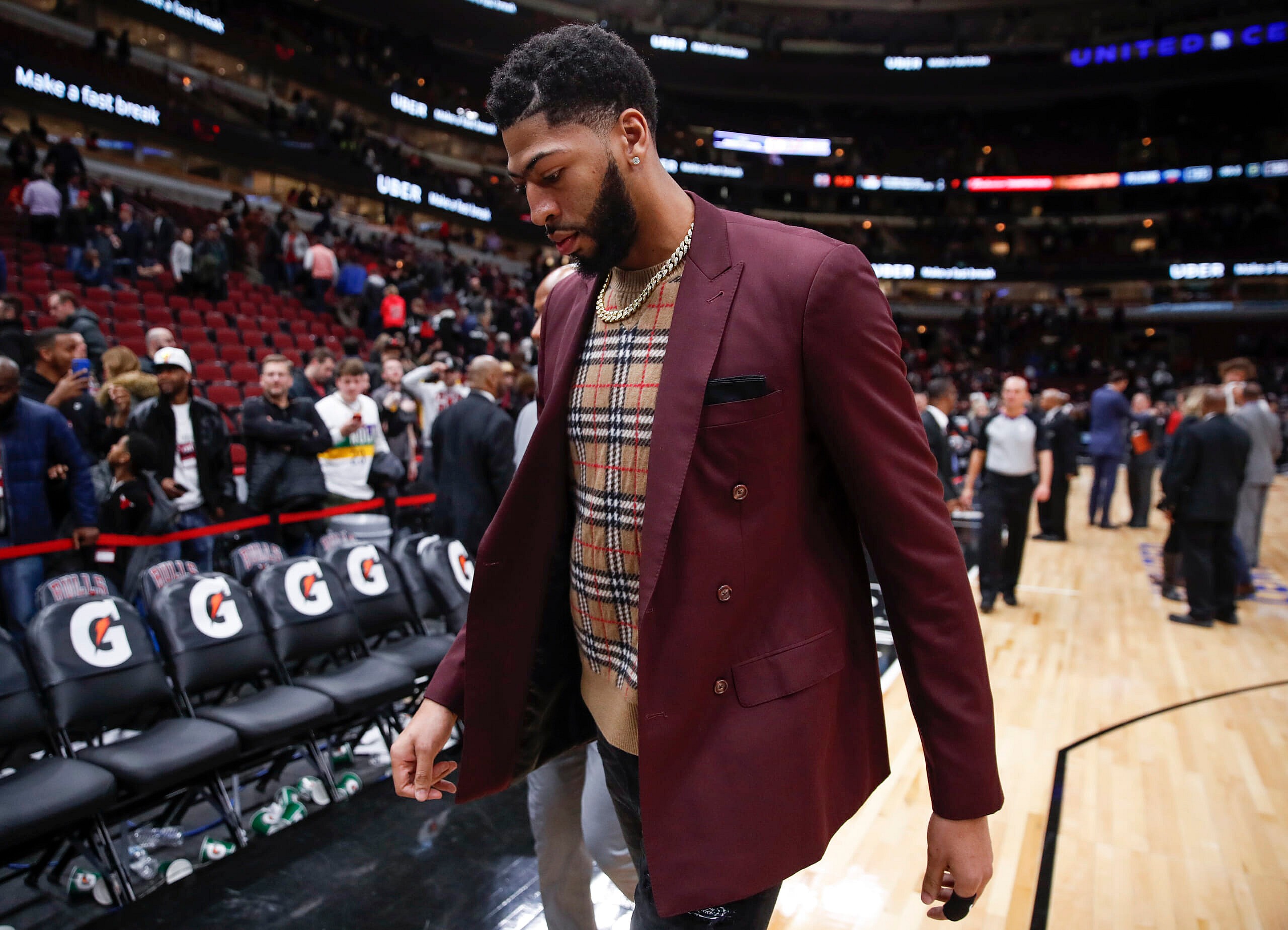 NBA: New Orleans Pelicans at Chicago Bulls