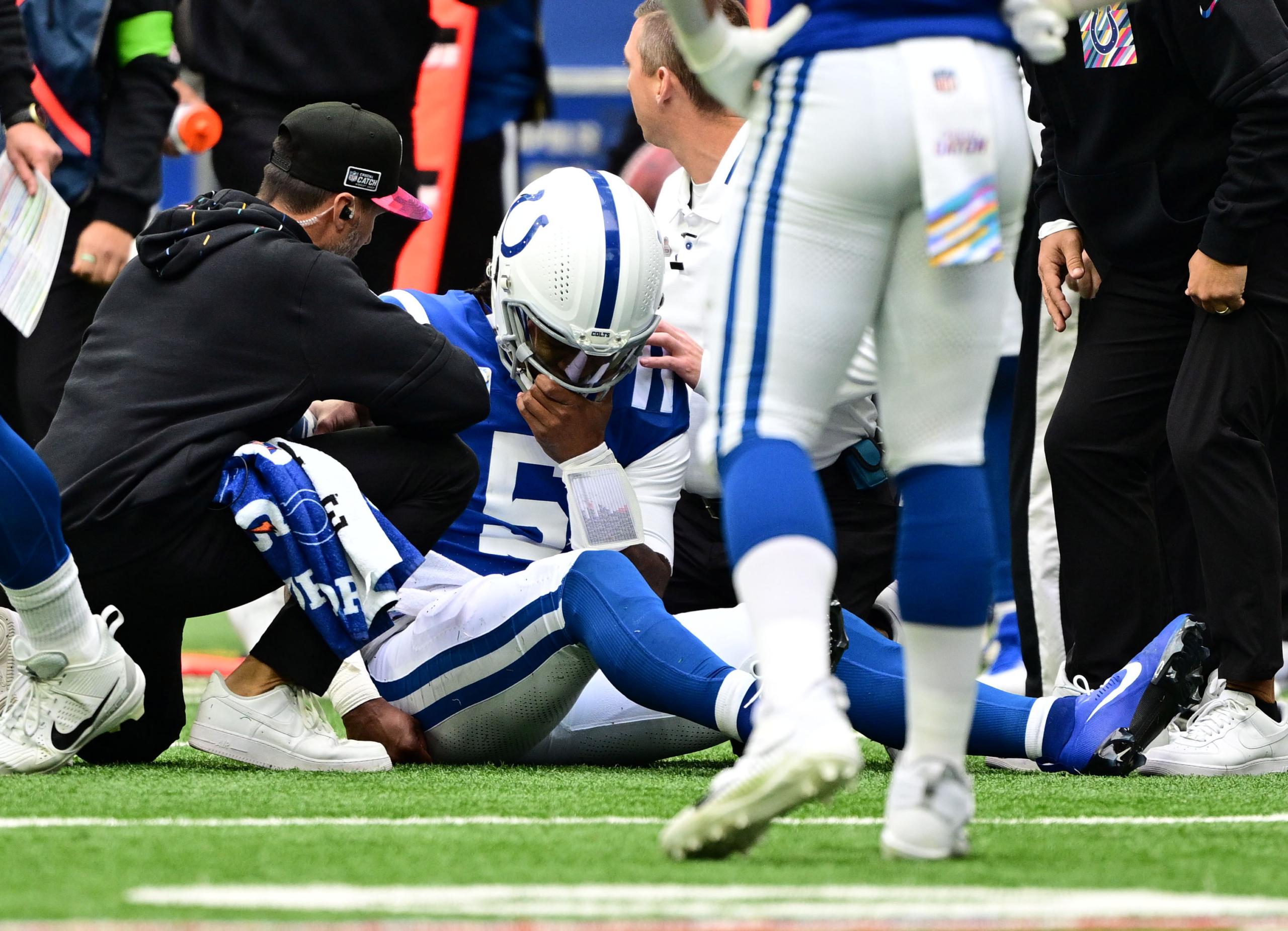 NFL quarterback injuries Anthony Richardson