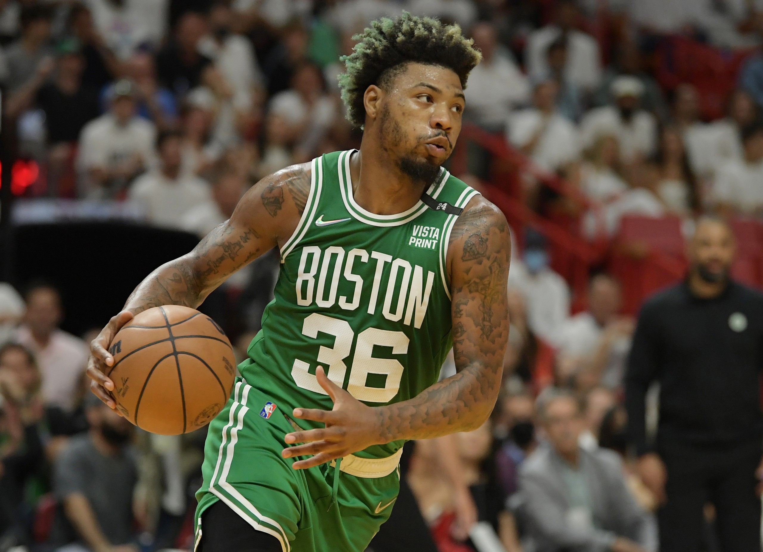 NBA: Playoffs-Boston Celtics at Miami Heat
