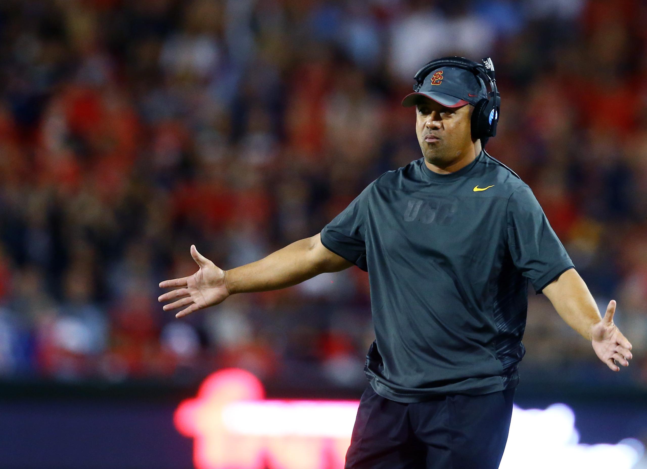 NCAA Football: Southern California at Arizona