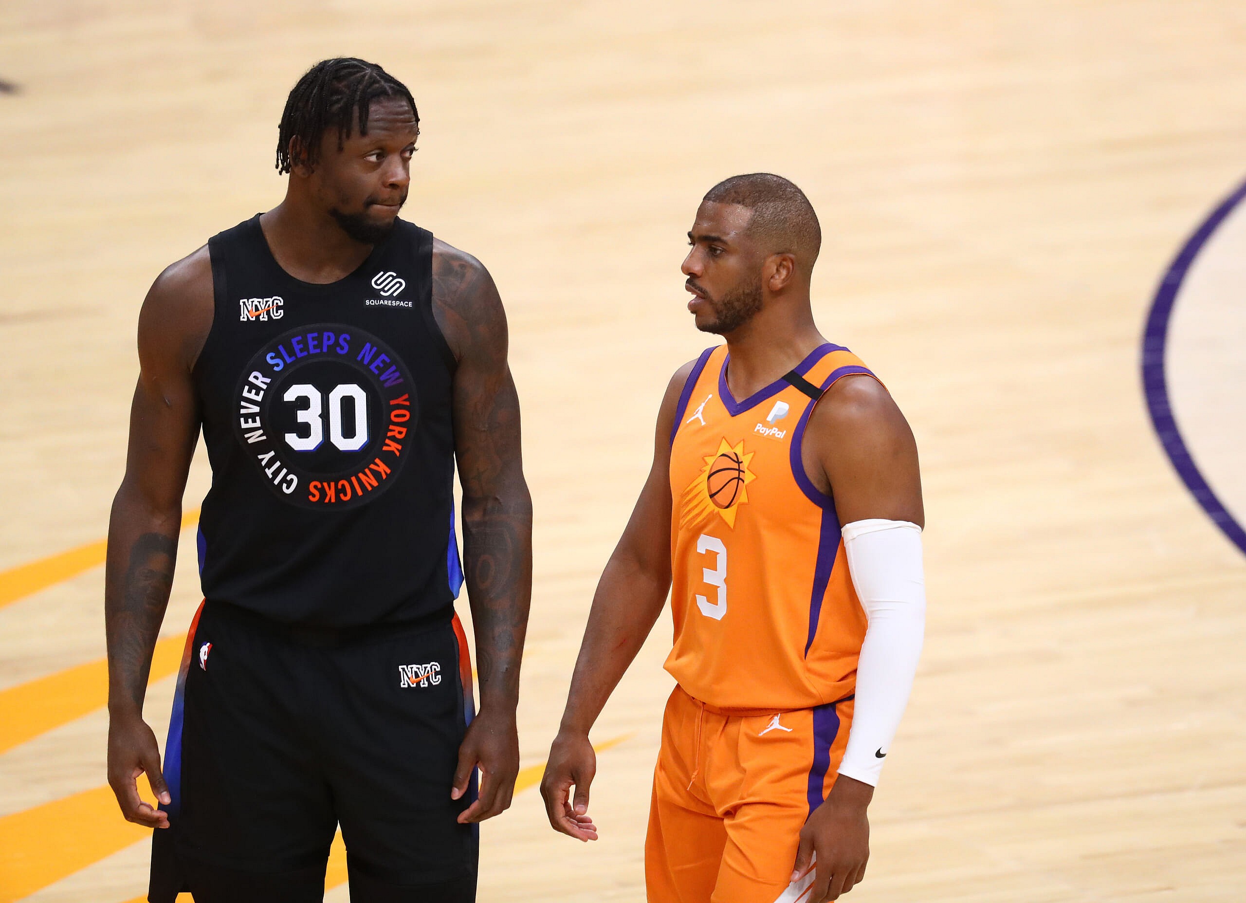 nba free agent chris paul to the new york knicks