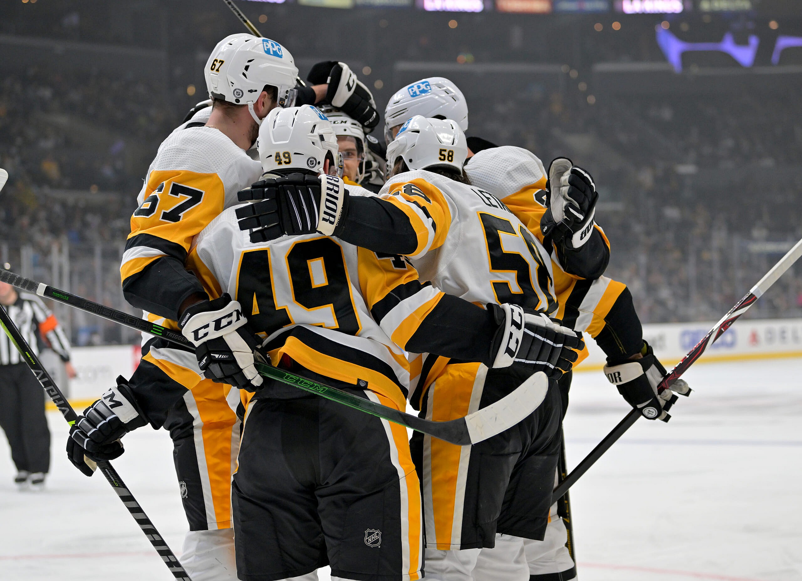NHL: Pittsburgh Penguins at Los Angeles Kings