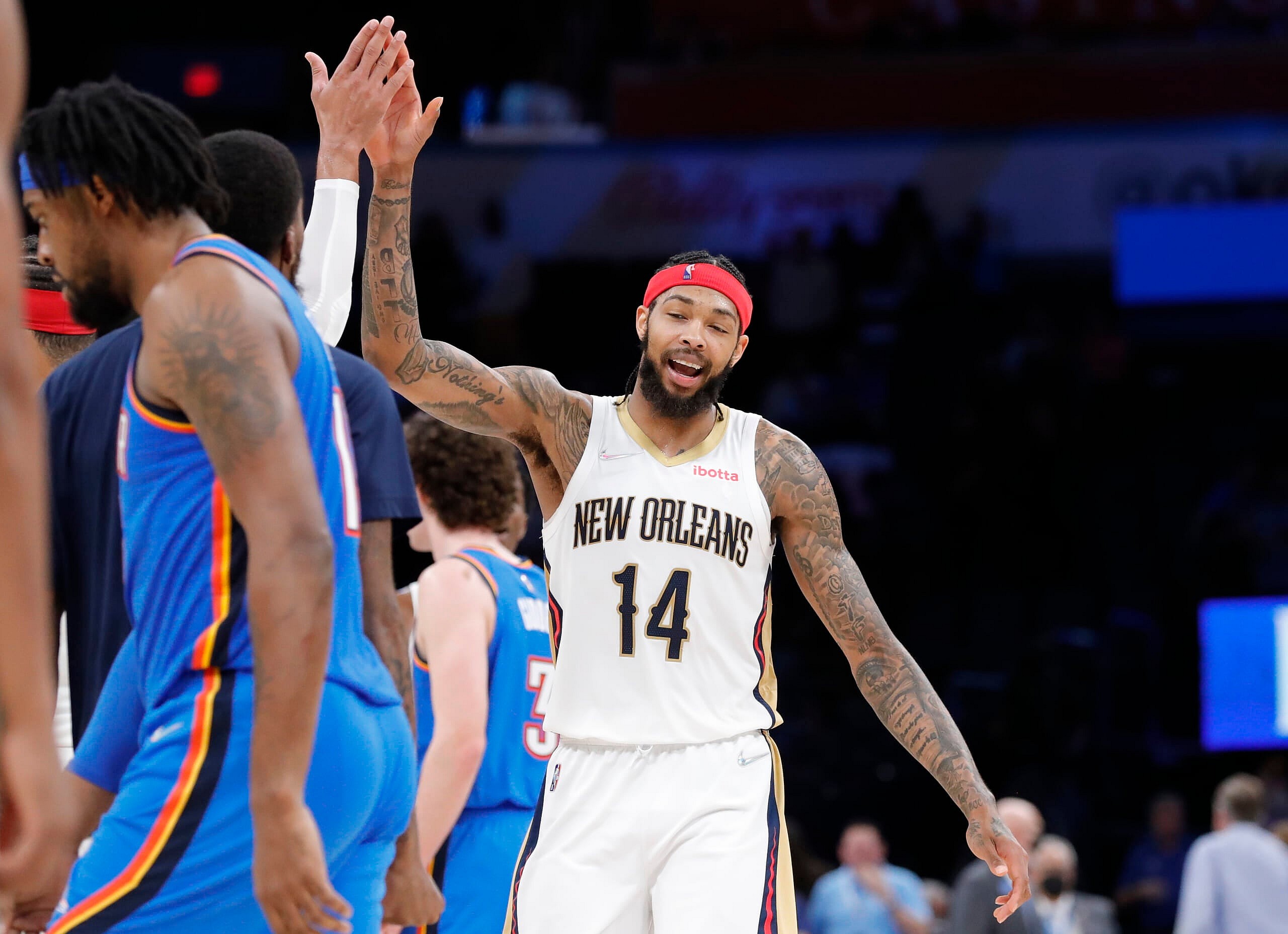 NBA: New Orleans Pelicans at Oklahoma City Thunder