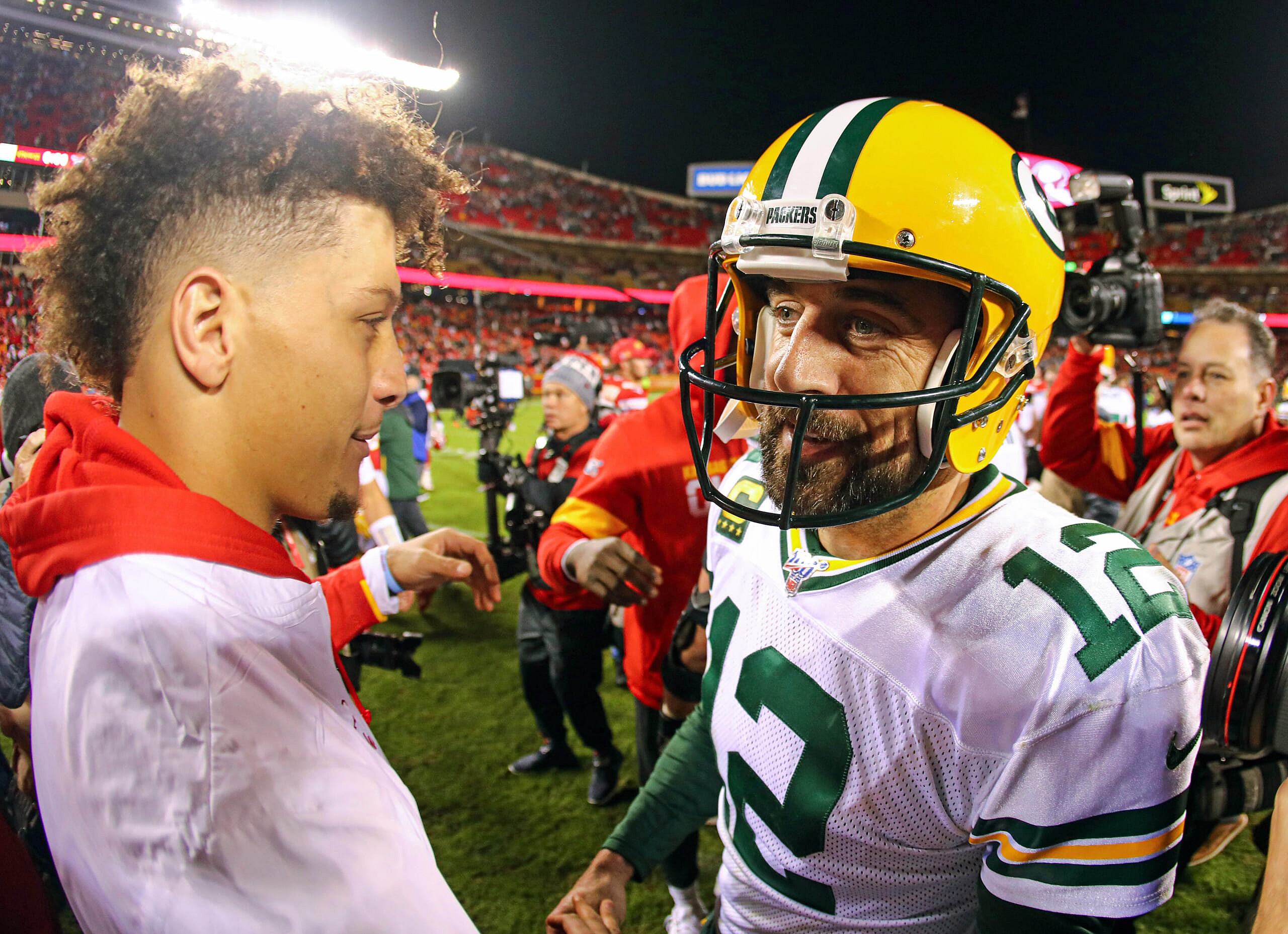 patrick mahomes and aaron rodgers, nfl mvp favorites