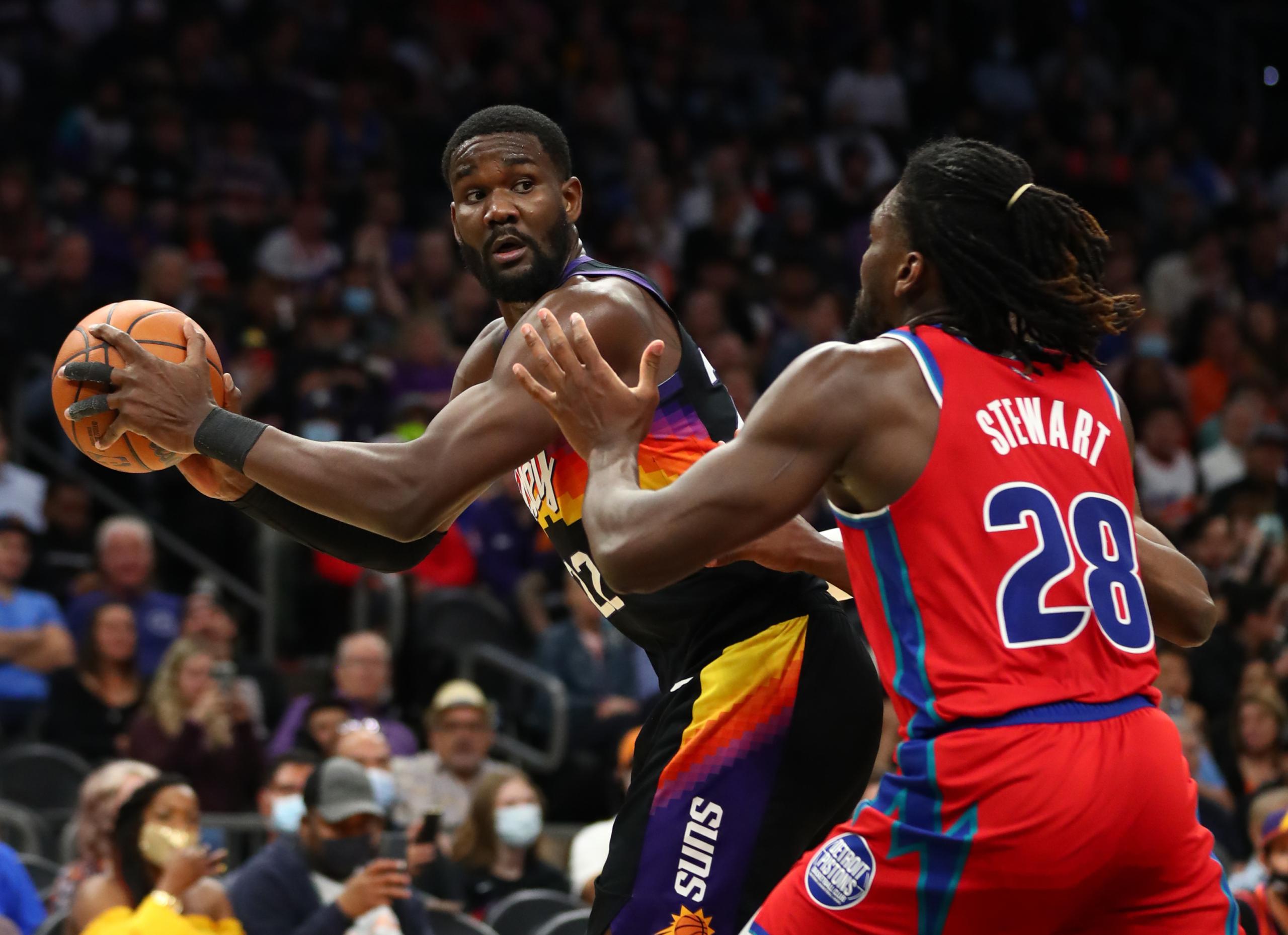 NBA: Detroit Pistons at Phoenix Suns